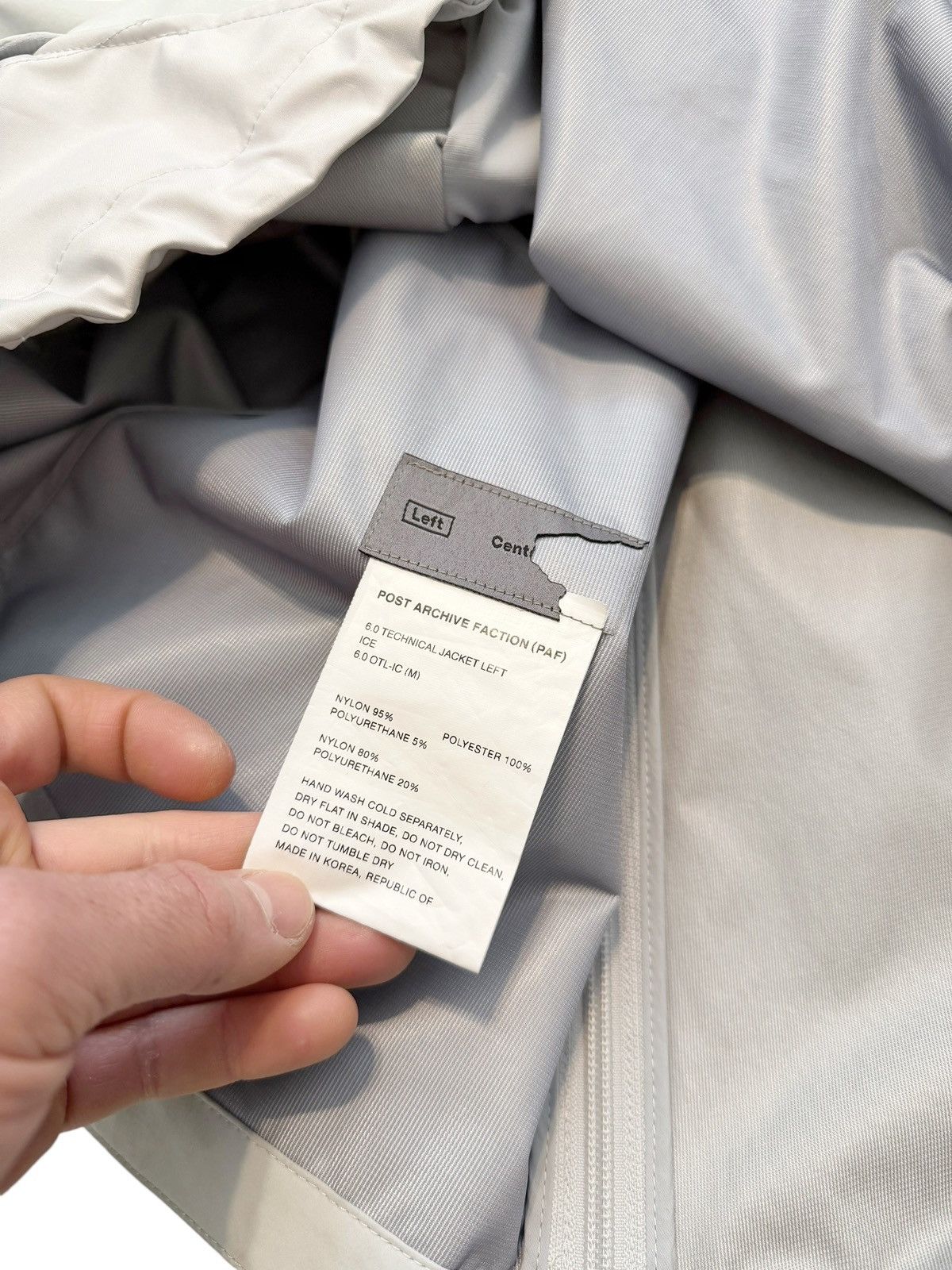 POST ARCHIVE FACTION (PAF) 6.0 Left Patchwork Deconstructed Windbreaker Jacket Shell Size US M / EU 48-50 / 2 - 10 Thumbnail