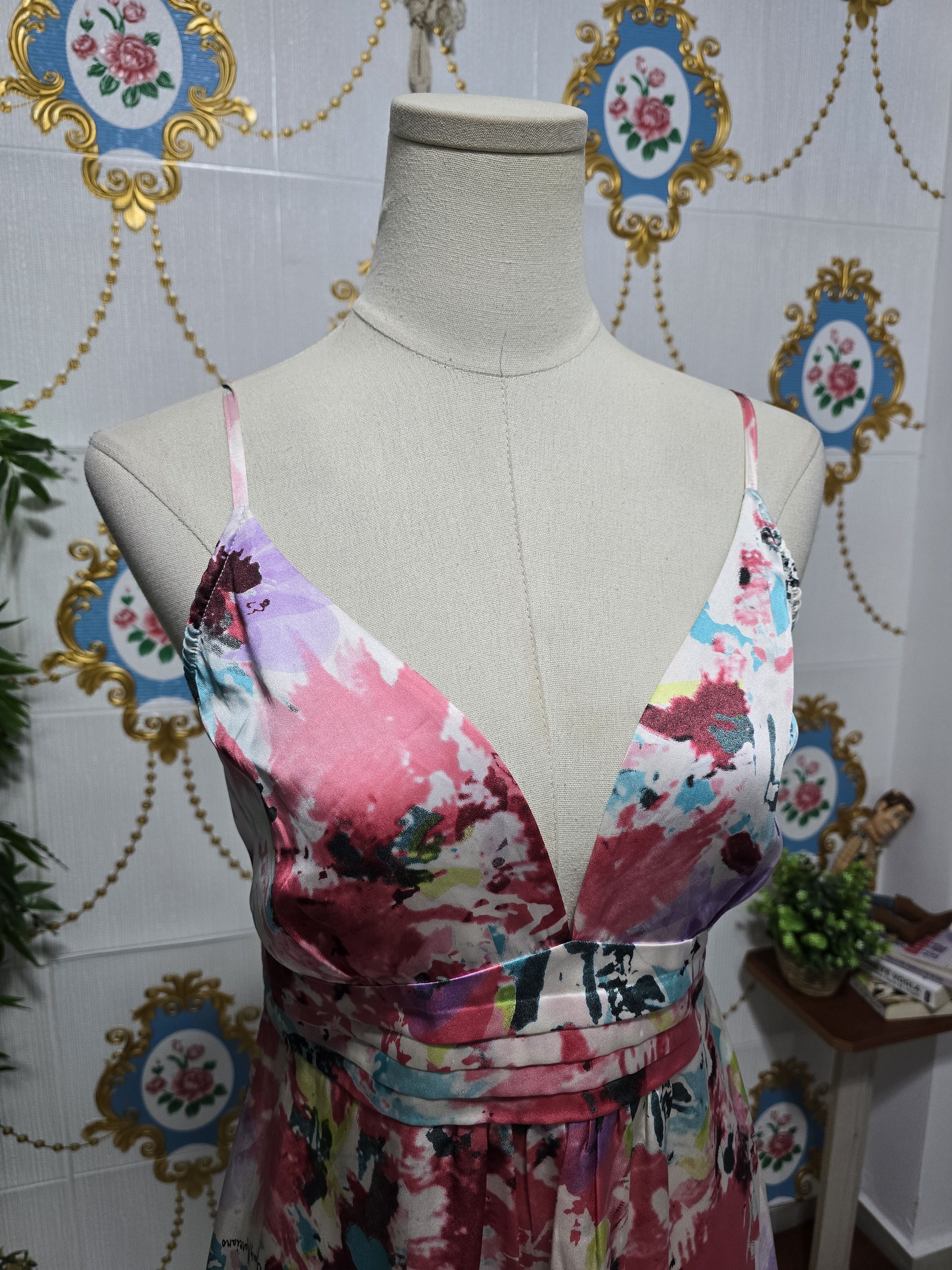 Guess GUESS 100% silk Dress SIZE LARGE, made in Italy Size L / US 10 / IT 46 - 4 Thumbnail