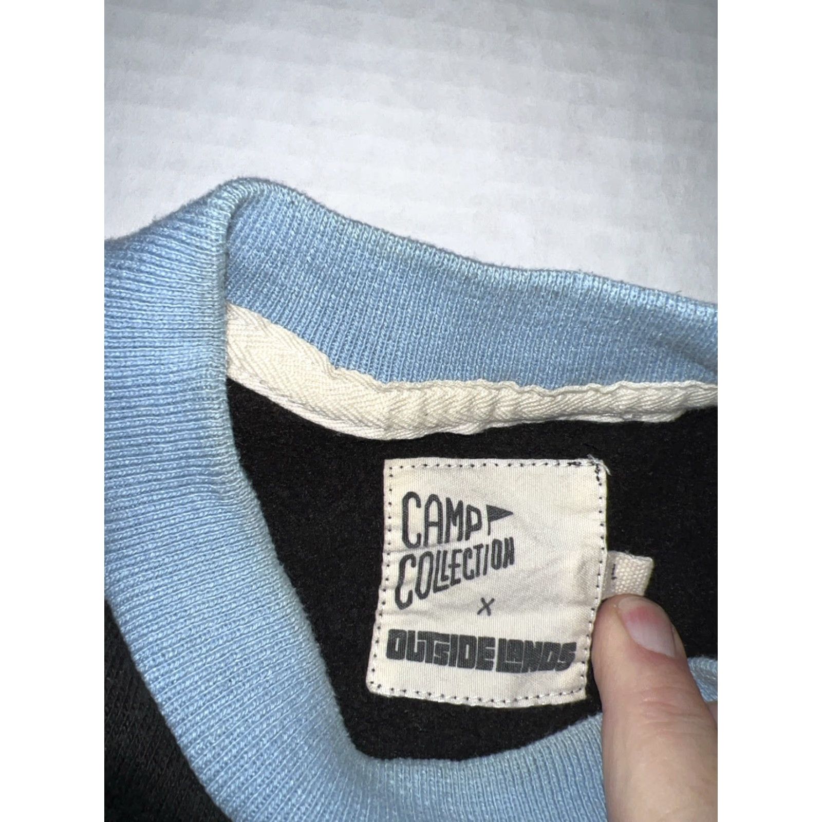 Vintage VINTAGE Camp Collection Sweatshirt Mens S Black Rainbow Cuffs Concert Outside Lands 90s Theme Pullover Logo All Seasons Size US S / EU 44-46 / 1 - 6 Thumbnail