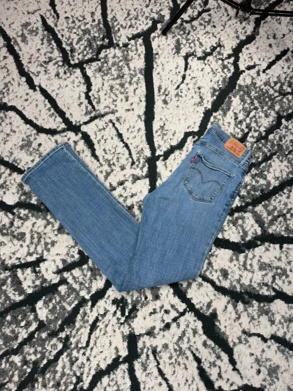 Levi's Levis 724 high rise straight blue jeans 27 32 Size 27" / US 4 / IT 40 - 1 Thumbnail