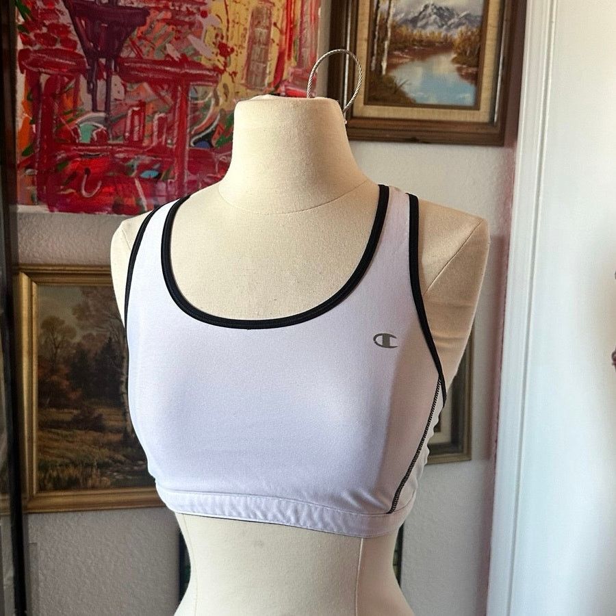 Champion champion black white reversible sports bra Size S / US 4 / IT 40 - 1 Thumbnail