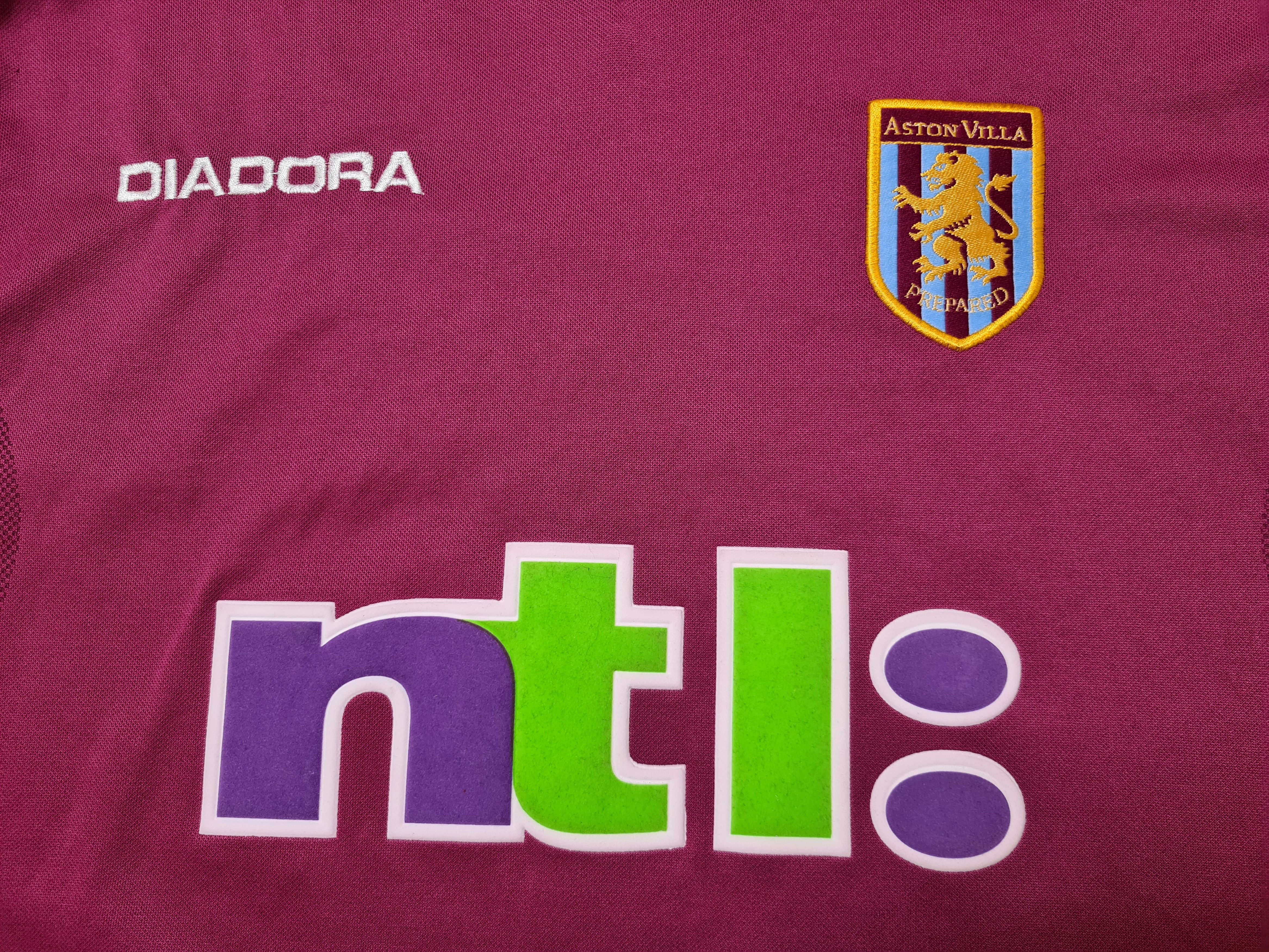 All Sport ASTON VILLA 2001 2002 HOME FOOTBALL SHIRT SOCCER JERSEY Size US M / EU 48-50 / 2 - 3 Thumbnail