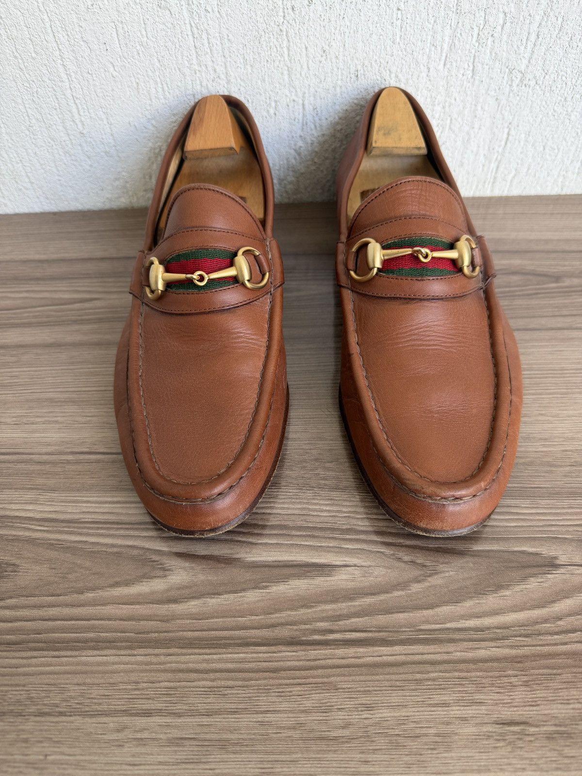 Gucci 1953 web horsebit loafers by tom Ford Size US 11.5 / EU 44-45 - 5 Thumbnail