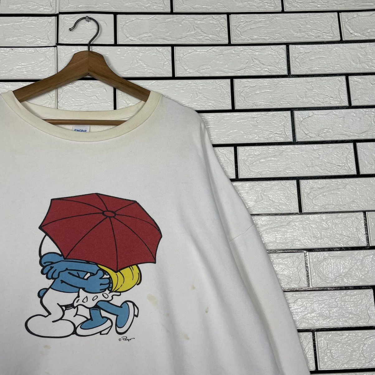Japanese Brand The Smurf Crewneck Sweatshirt Size US L / EU 52-54 / 3 - 5 Thumbnail
