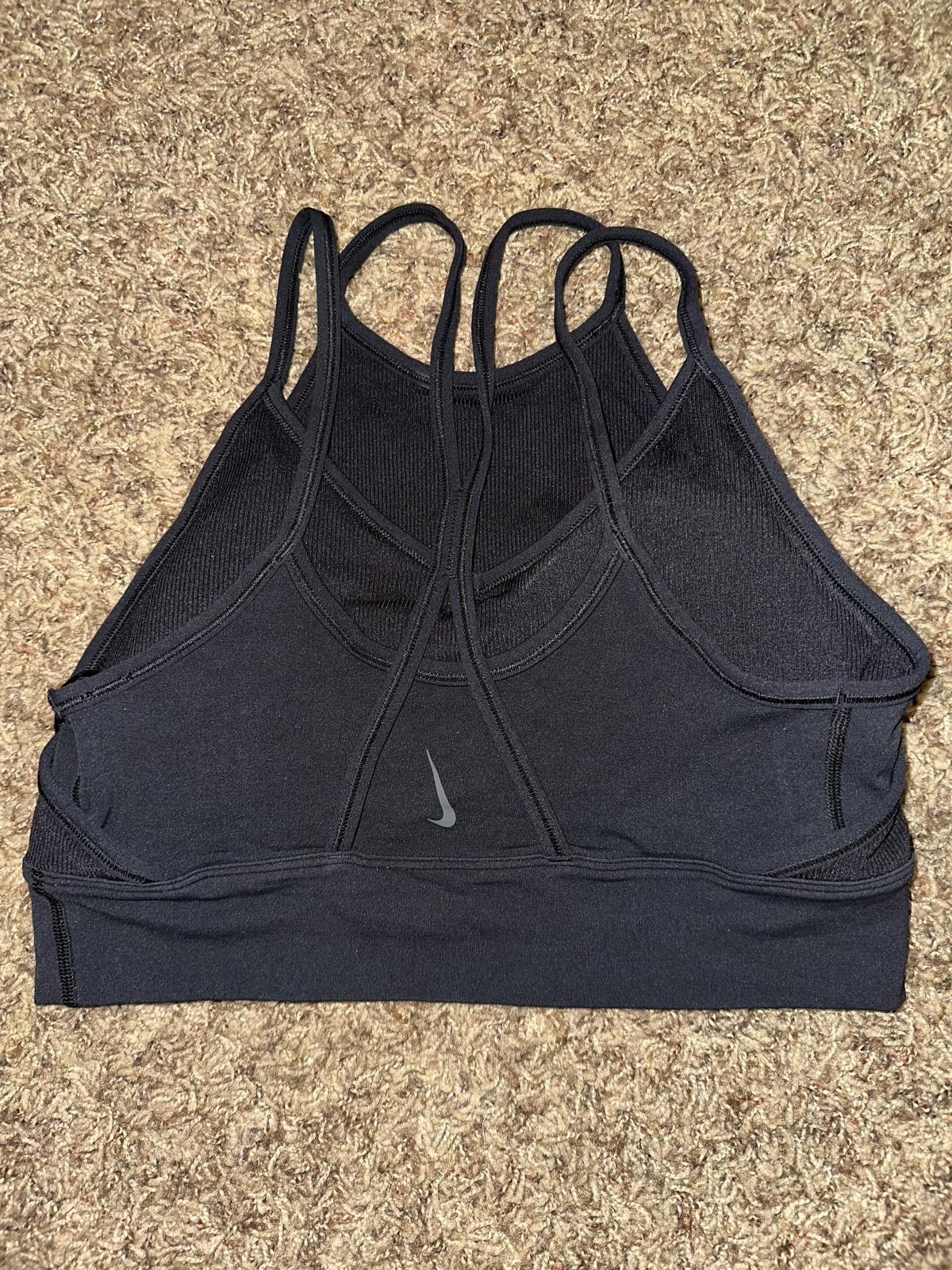 Nike Nike Women’s Yoga Layered Indy Light Support Sports Bra Size ONE SIZE - 2 Thumbnail