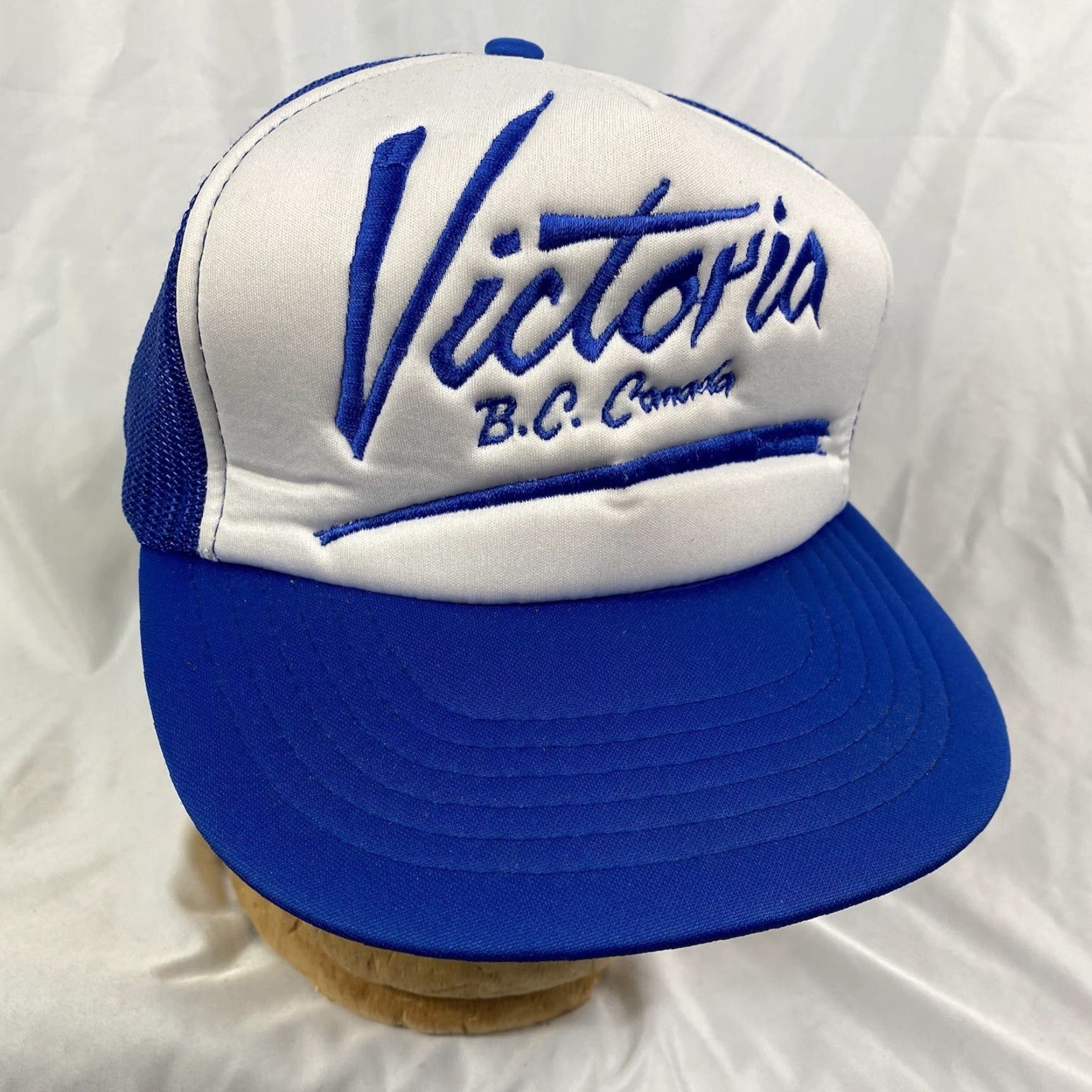 Vintage VINTAGE 1980s Victoria BC Canada Trucker Hat Cap Deadstock HaT Cap Mens? Wait. Size ONE SIZE - 2 Thumbnail