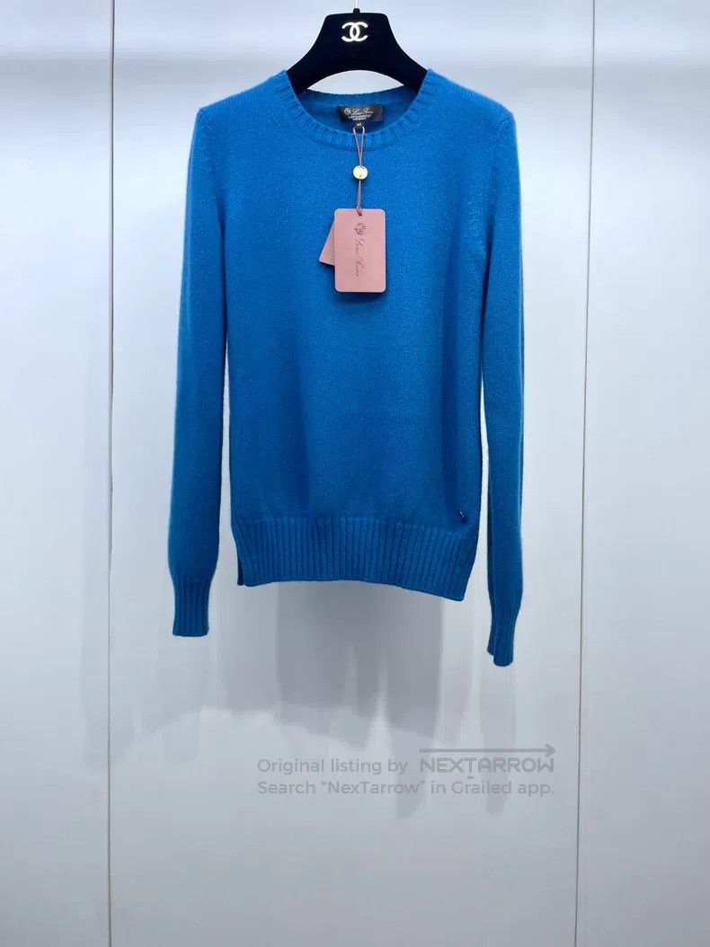 Loro Piana Loro Piana Basic Solid Color Cashmere Knit Sweater Size XS / US 0-2 / IT 36-38 - 1 Thumbnail