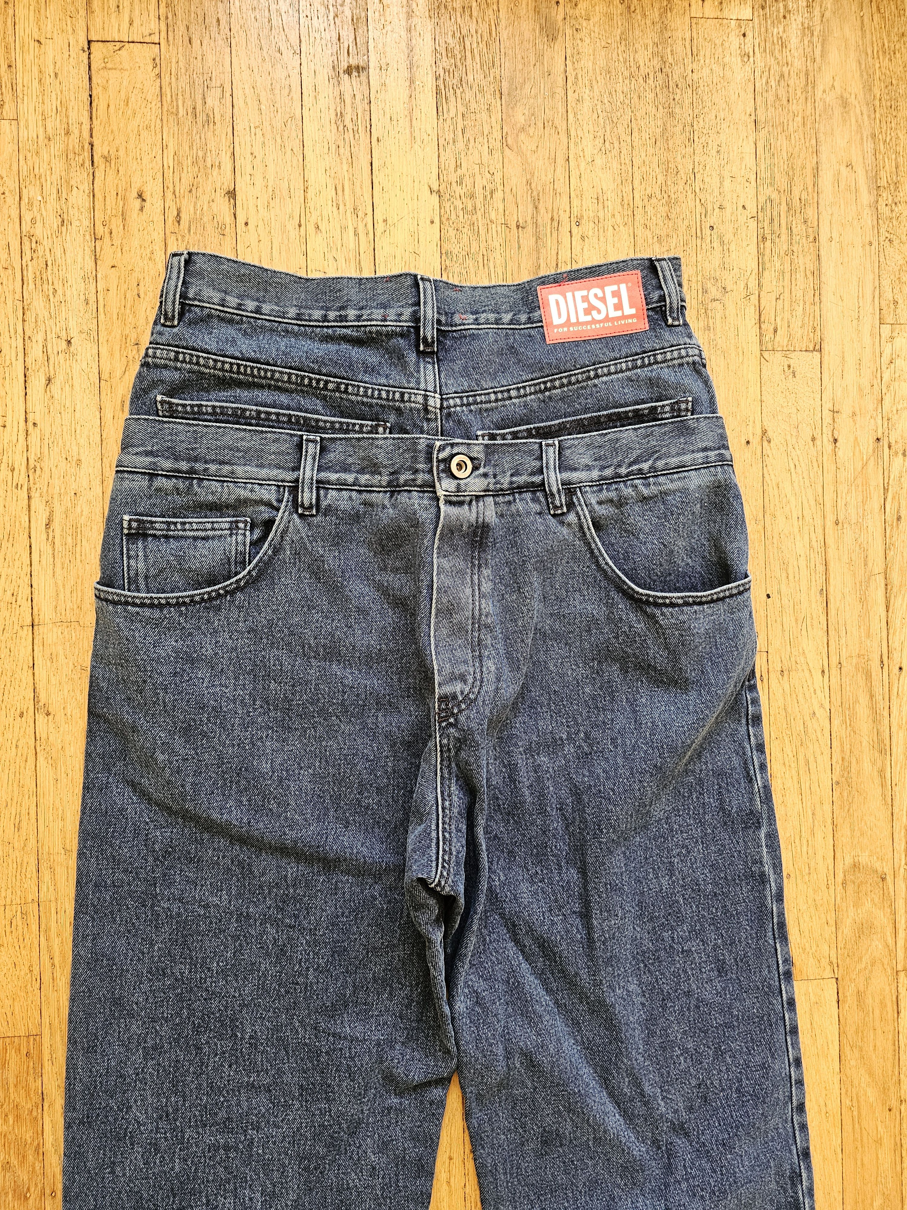 Diesel Shayne Oliver Double Waist Jeans Size US 32 / EU 48 - 7 Thumbnail