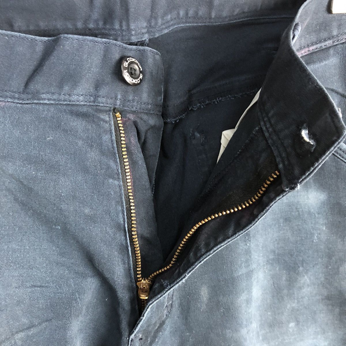 Japanese Brand DLL Gladiotor Dark Blue Cargo Multipocket Pants #C144 Size US 34 / EU 50 - 11 Thumbnail