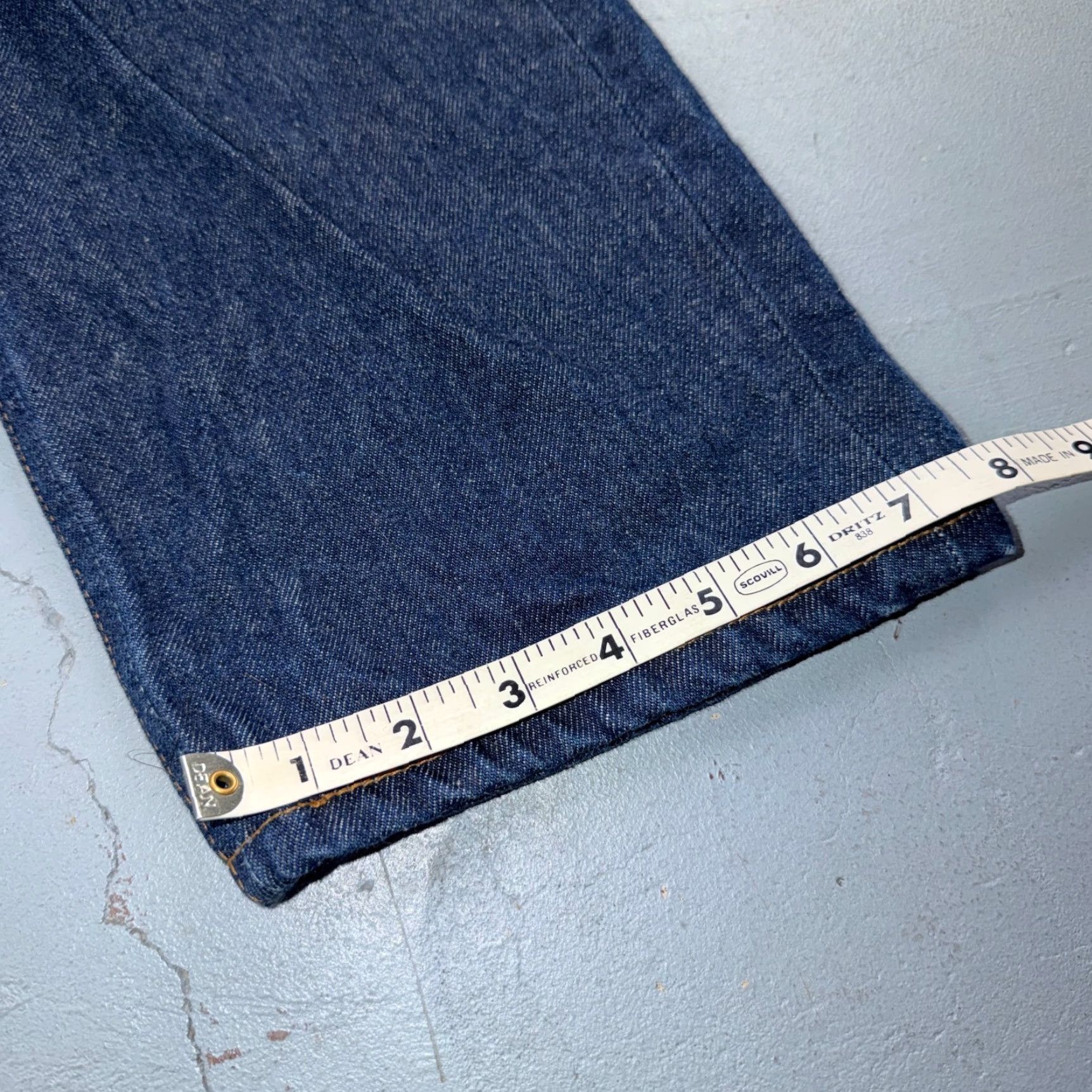 Levi's VINTAGE Levi's 501 Jeans Straight Neat Dark Wash 33x30 Men Regular Blue 90s USA Mens Size US 33 - 5 Thumbnail