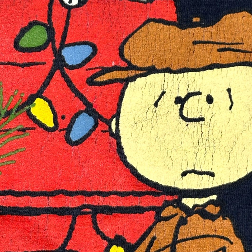 Gildan VINTAGE Charlie Brown Christmas Shirt Adults EXTRA LARGE Blue Peanuts Snoopy Y2K Size US XL / EU 56 / 4 - 3 Thumbnail