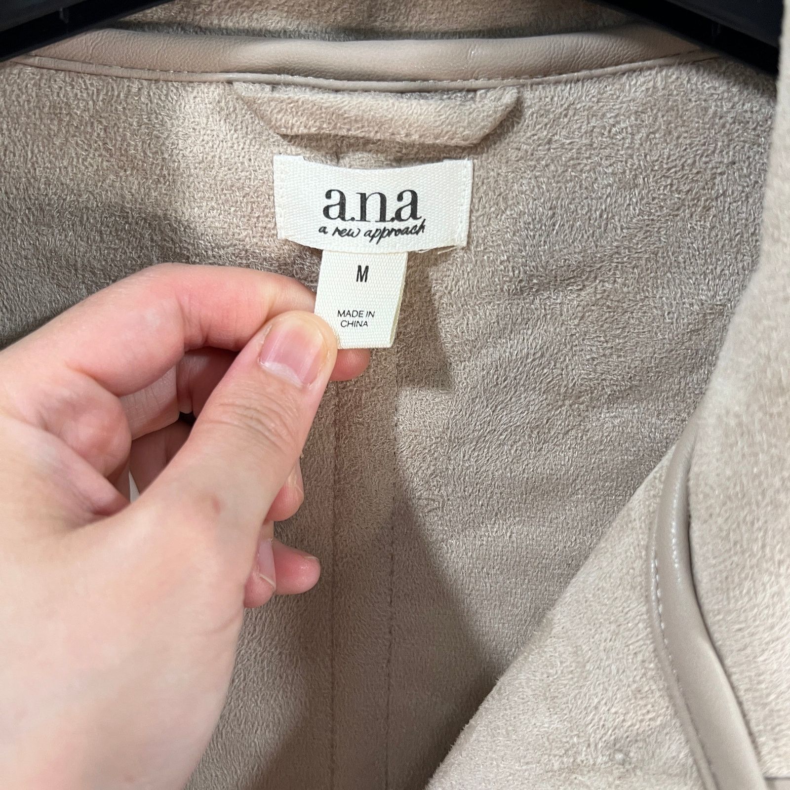 Other a.n.a Women's Winter Outerwear Coat Faux Shearling Midweight Size M / US 6-8 / IT 42-44 - 4 Thumbnail
