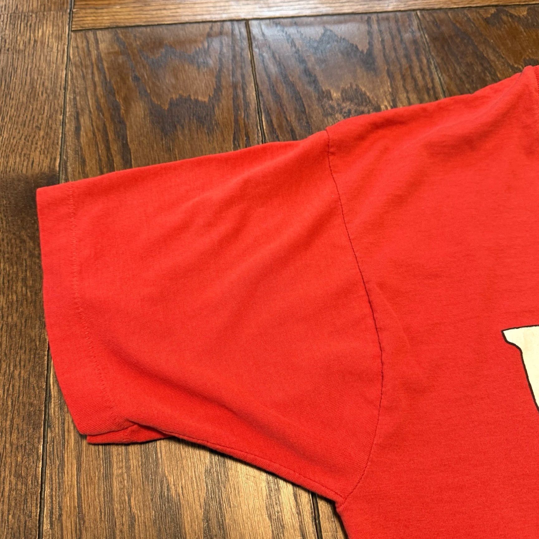 Vintage VINTAGE NC State University T Shirt XL Red Single Stitch 80s College Wolfpack NCSU Mens Size US XL / EU 56 / 4 - 5 Thumbnail