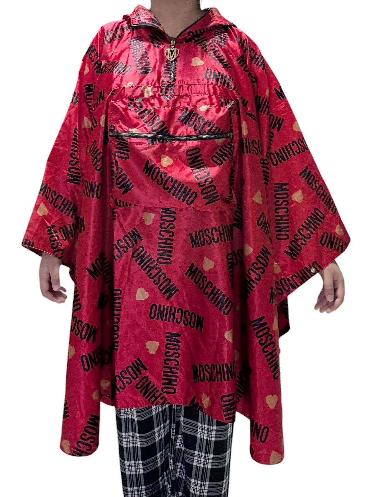 Moschino Vintage Moschino Monogram Rain Coat Jacket Size L / US 10 / IT 46 - 11 Thumbnail