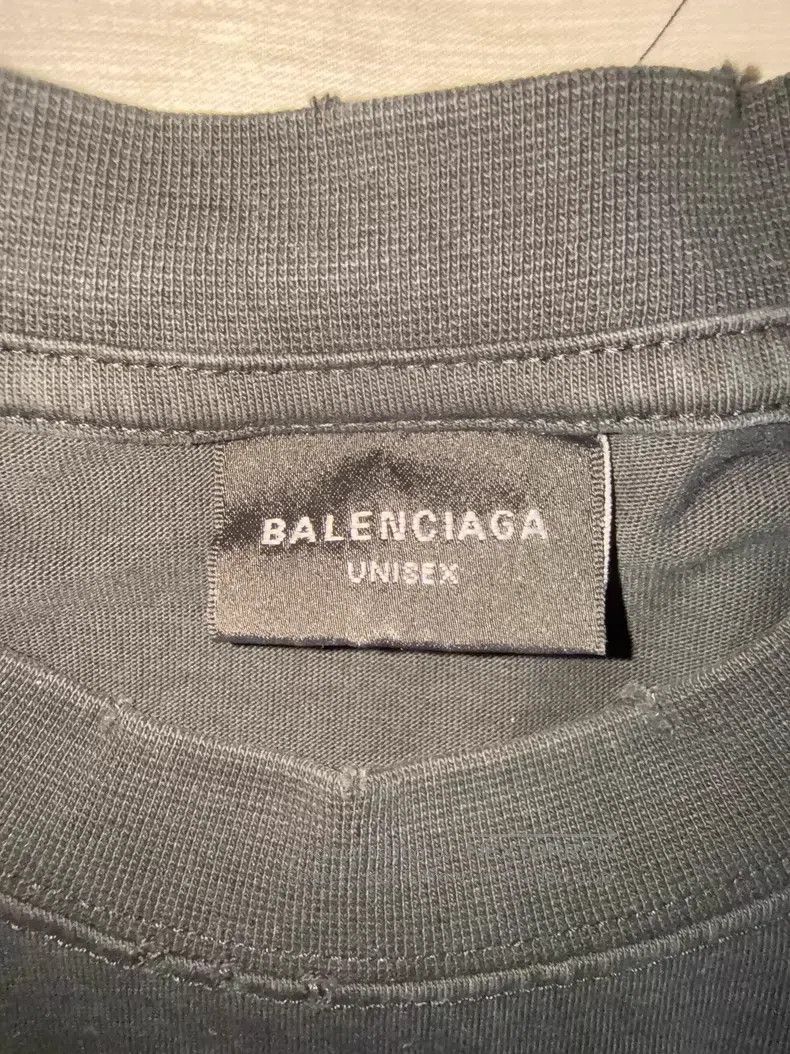 Balenciaga Balenciaga Letter-printed short-sleeve T-shirt Size US L / EU 52-54 / 3 - 3 Thumbnail