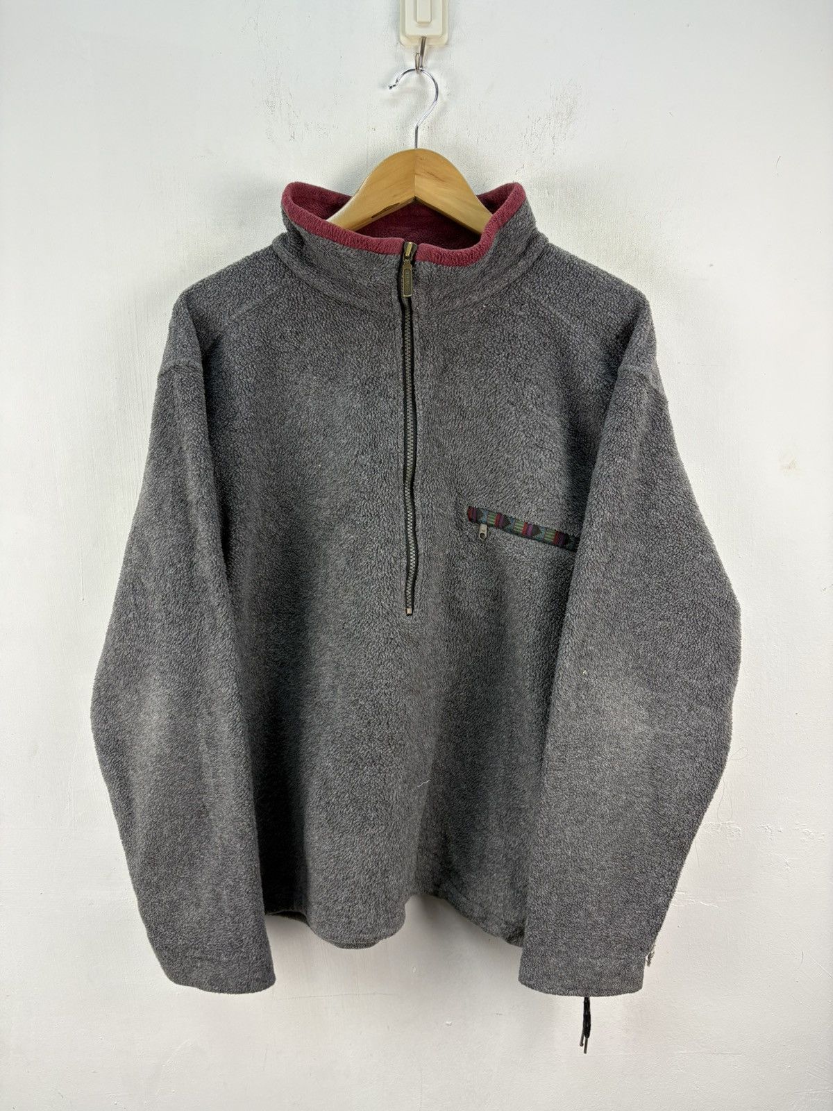 L.L. Bean Vintage LL Bean Pullover Half Zipper Sweater Jumper Size US L / EU 52-54 / 3 - 2 Thumbnail