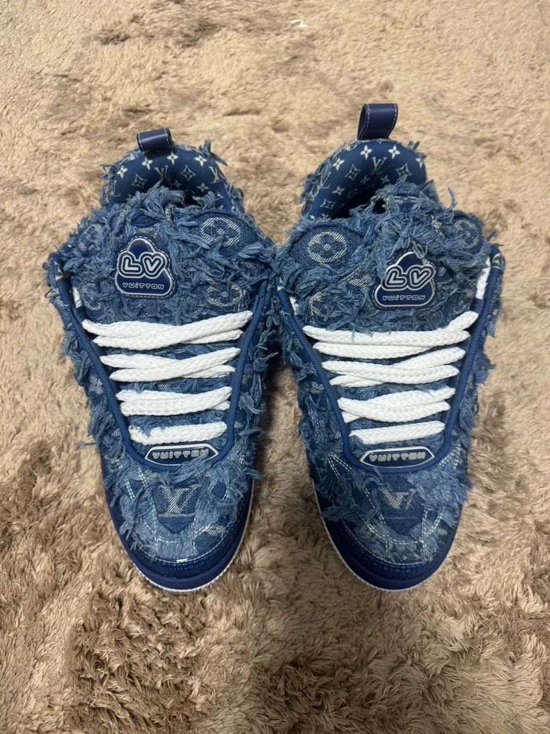 Louis Vuitton Louis Vuitton Round toe, flat bottom and low top board sho Size US 9 / EU 42 - 1 Thumbnail