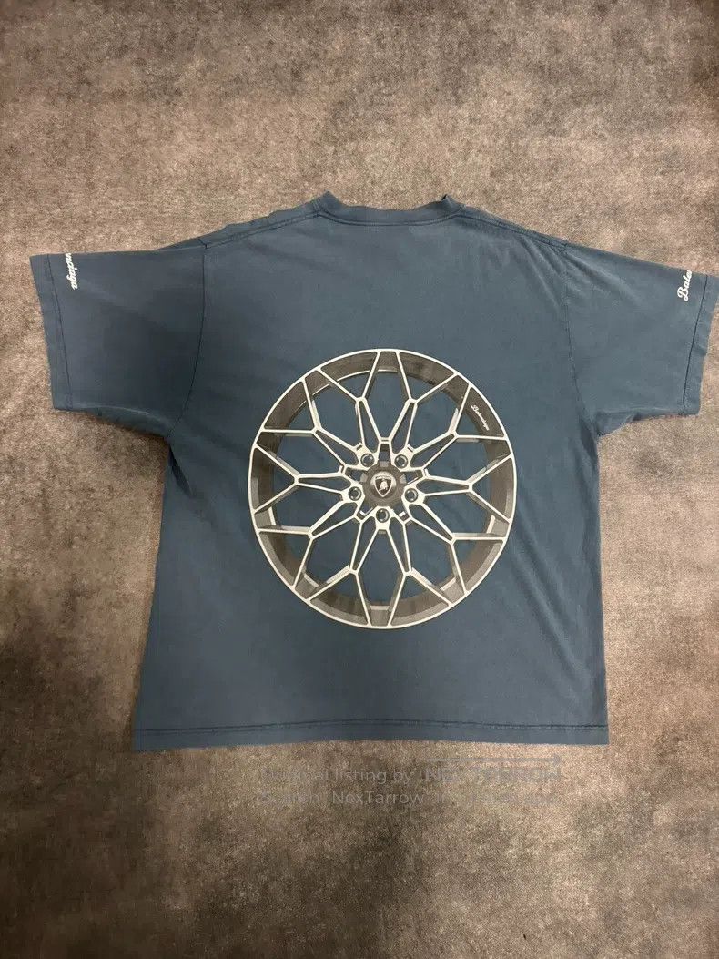 Balenciaga Balenciaga Washed Distressed Lamborghini Supercar Short Sl Size US S / EU 44-46 / 1 - 2 Thumbnail