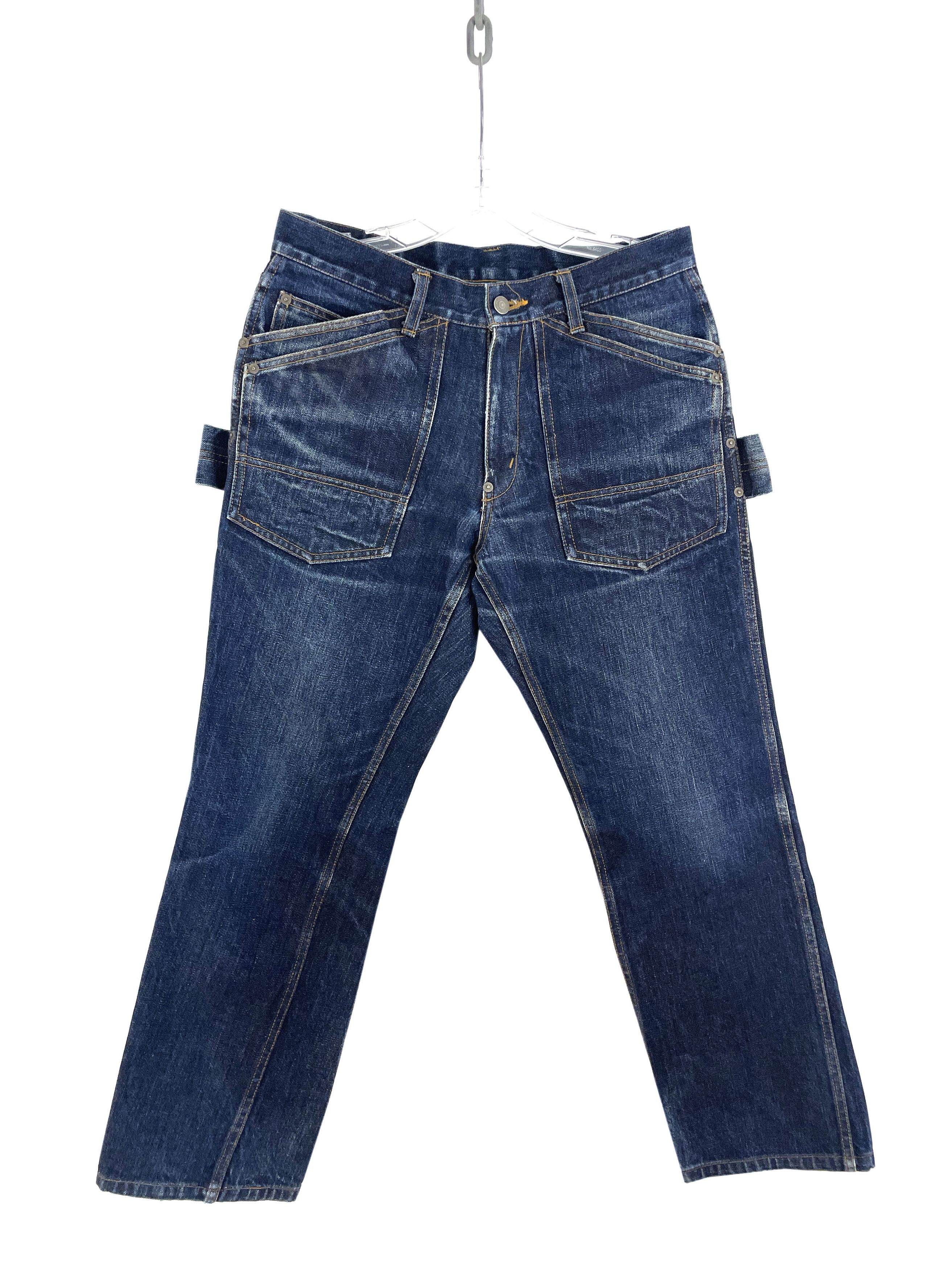 General Research 2005 No Guns No Bomb Armed With Knowledge Denim Size US 30 / EU 46 - 4 Thumbnail
