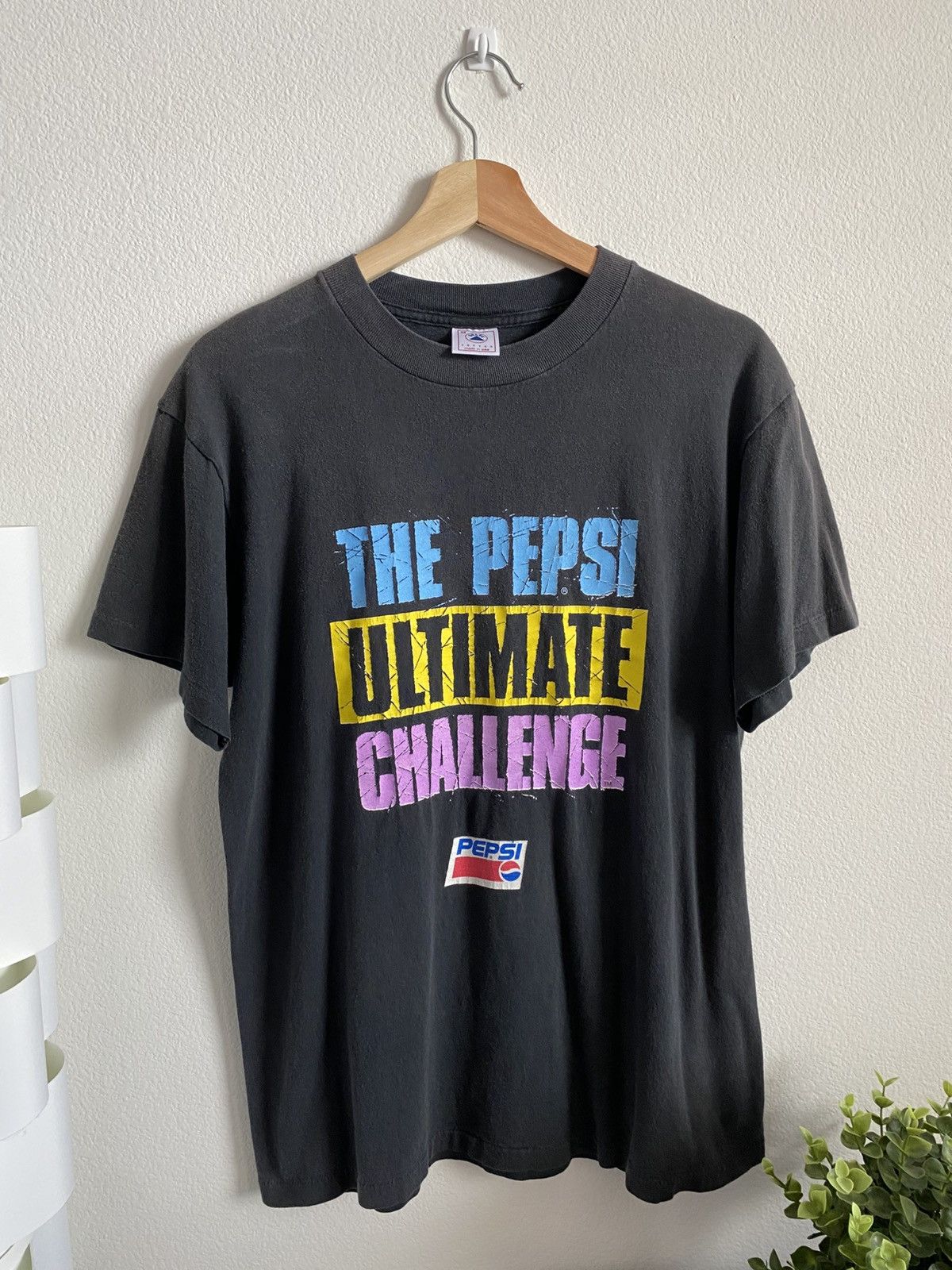 Vintage Vintage 90s Pepsi Challenge Tee Size US M / EU 48-50 / 2 - 1 Thumbnail