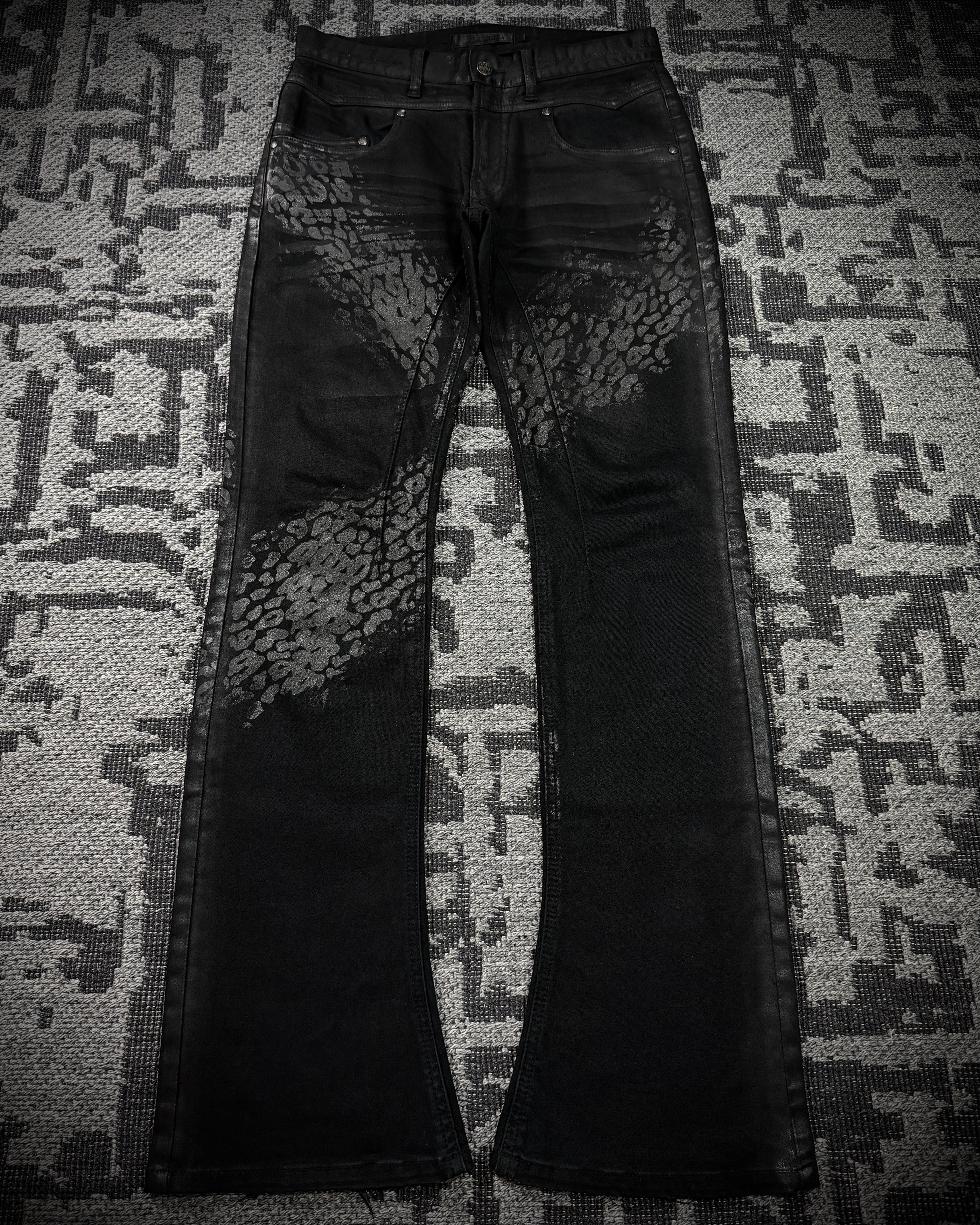 JACKROSE Jackrose x Luv Maison Bootcut Crash Denim | Grailed