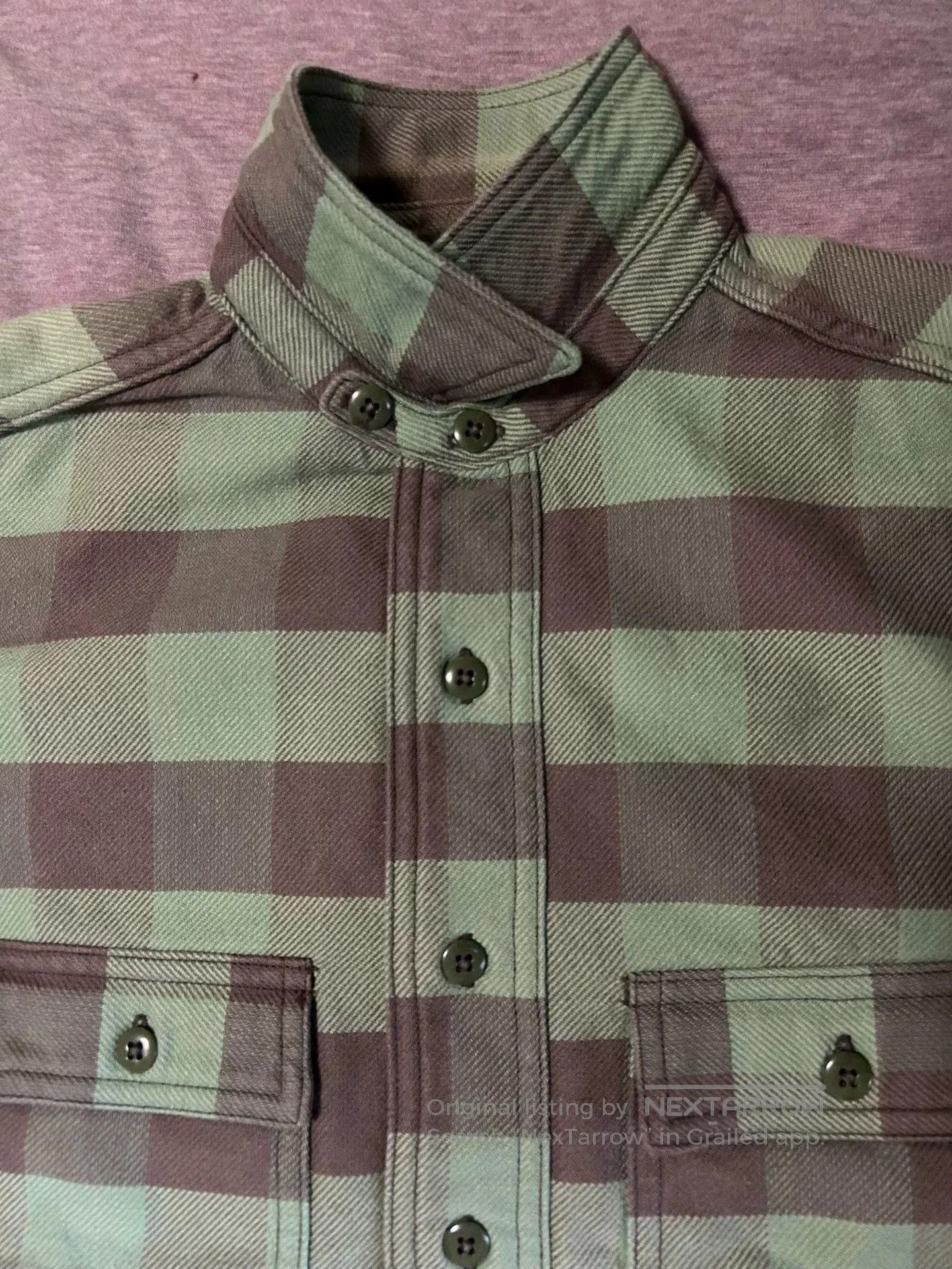 Freewheelers freewheelers green and gray flannel shirt. Size US L / EU 52-54 / 3 - 2 Thumbnail