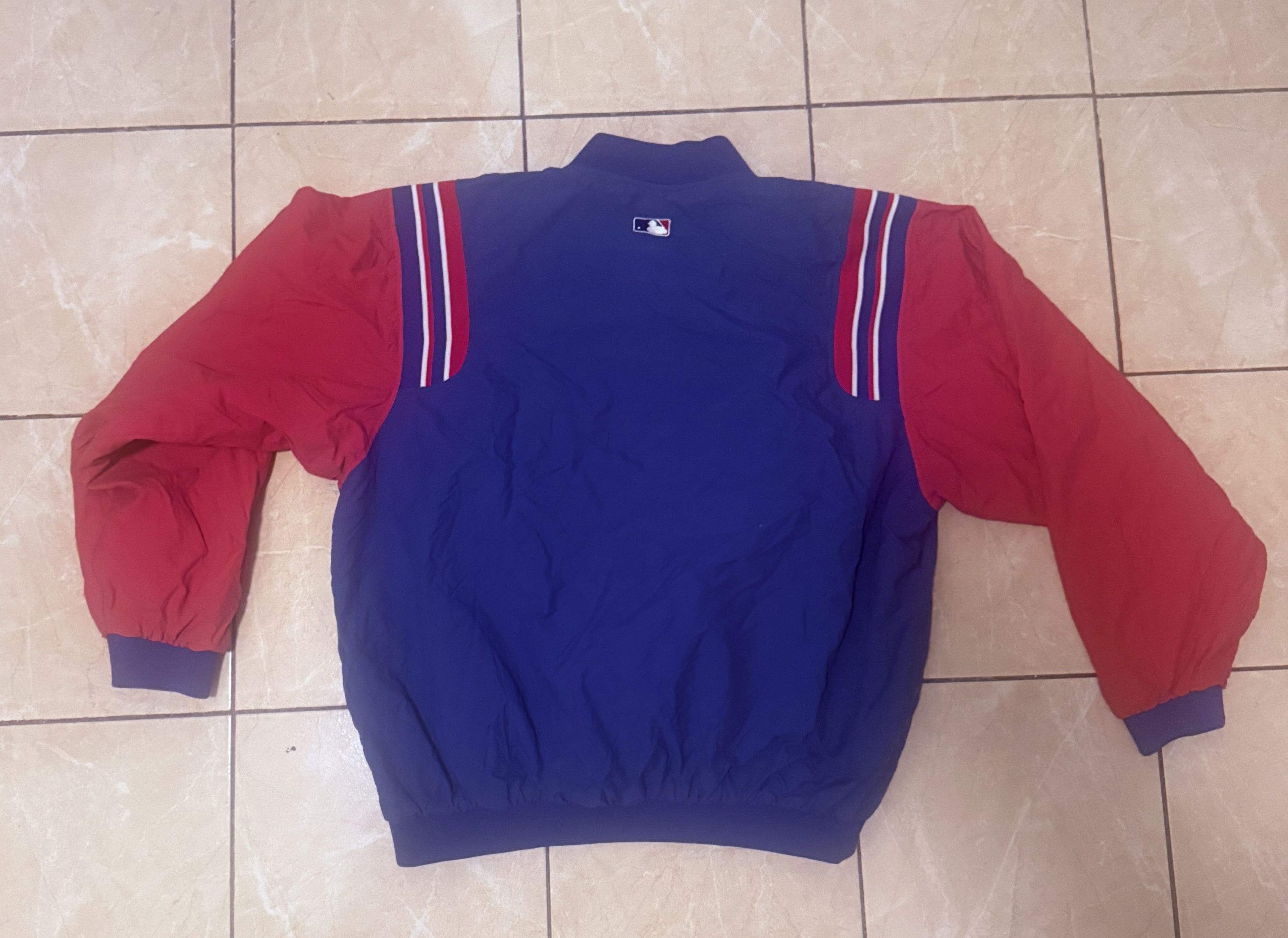 MLB Vintage MLB Texas Rangers Half Zip Pullover Jacket Size US XL / EU 56 / 4 - 2 Thumbnail