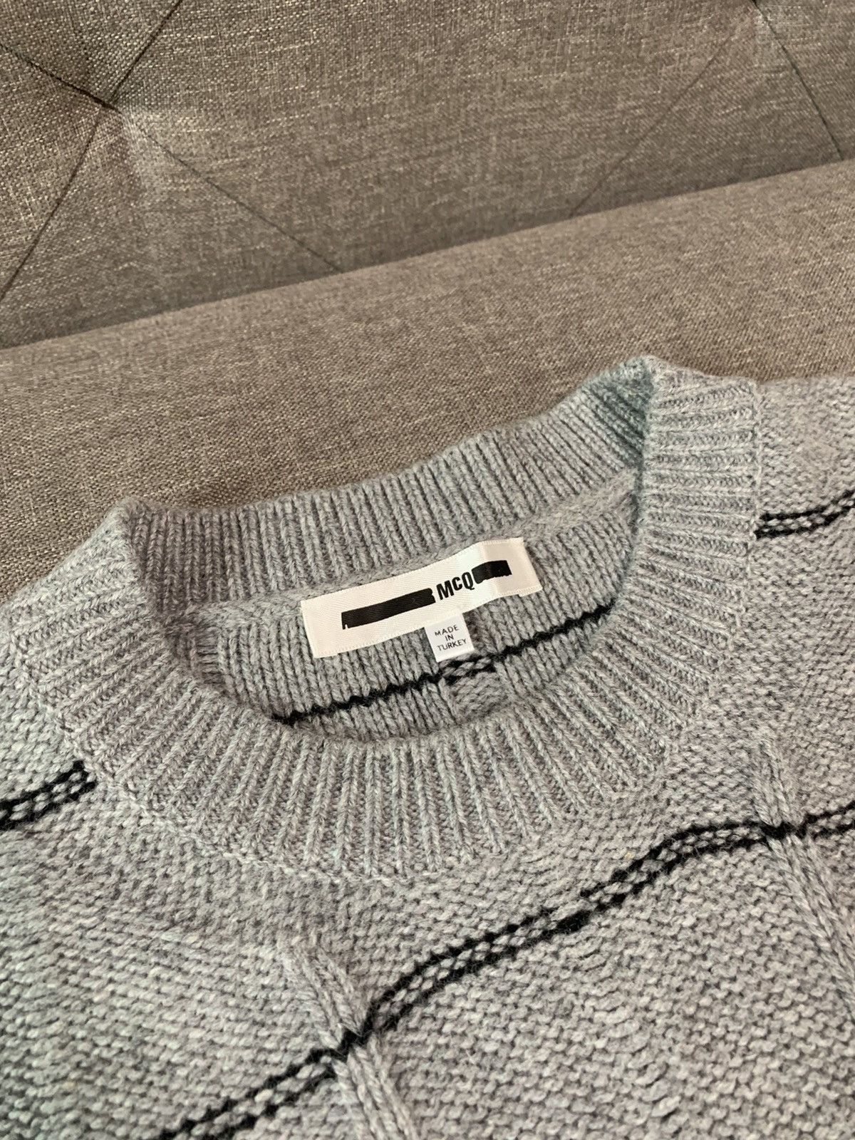 Alexander McQueen MCQ Alexander McQueen Stripe Sweater Size US S / EU 44-46 / 1 - 2 Thumbnail