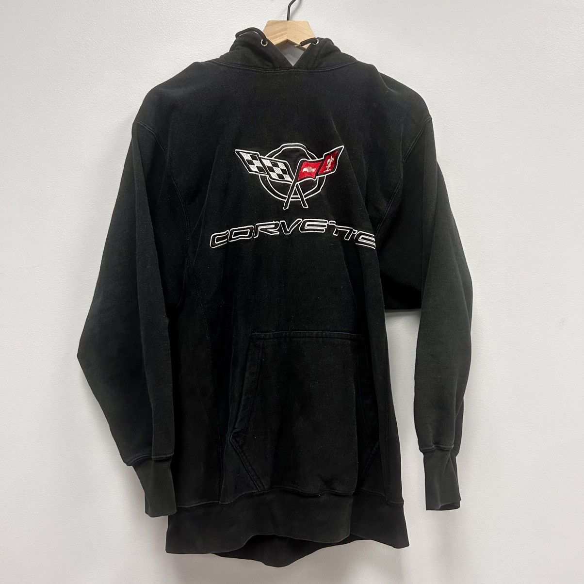 Chevrolet × Steve And Barrys × Vintage 2000s Corvette hoodie Size US M / EU 48-50 / 2 - 1 Thumbnail