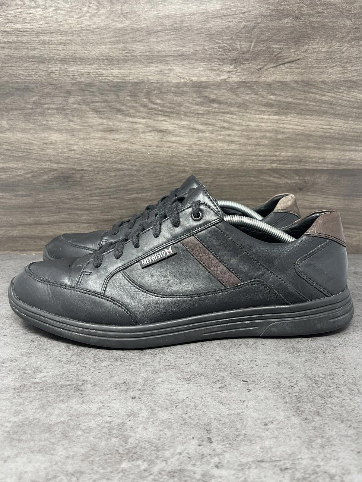 Mephisto Mephisto Shoes Mens Size 11 Frank Lace Up Black Leather Size US 11 / EU 44 - 1 Thumbnail