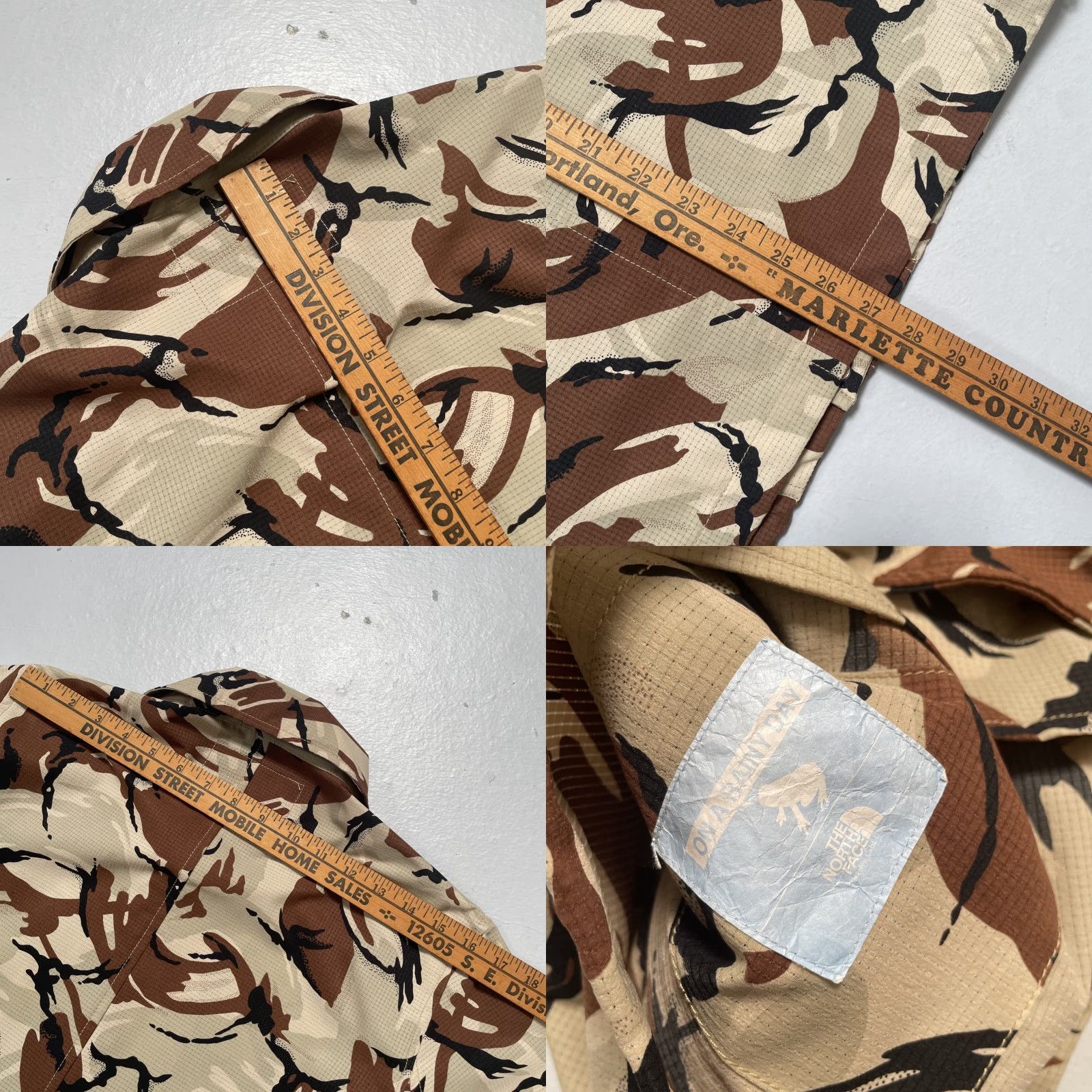 The North Face The North Face Purple Label Japan Camo Lightweight Coach Style Jacket M Mens Windbreaker Unisex Adults Purple Camouflage Lightweight Jacket Size US M / EU 48-50 / 2 - 8 Thumbnail