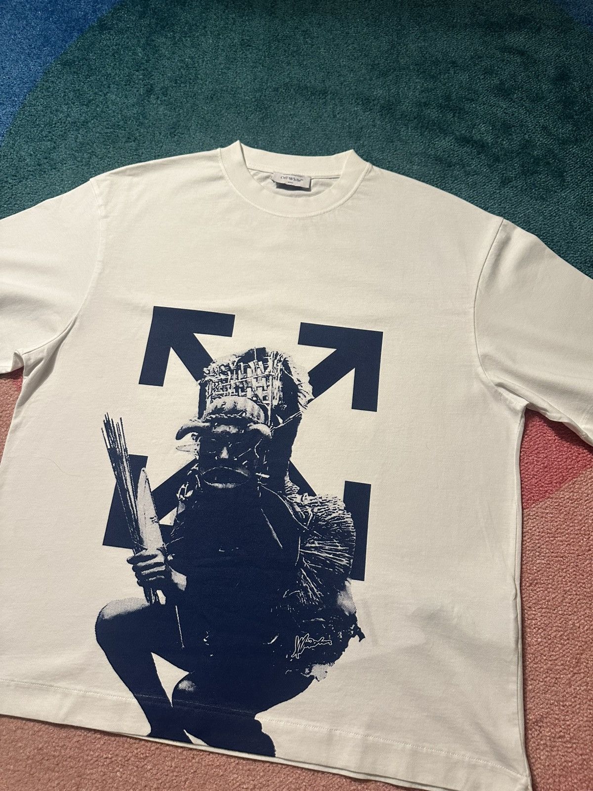 Off-White Off White Motherlan Skate Tee Size US M / EU 48-50 / 2 - 3 Thumbnail