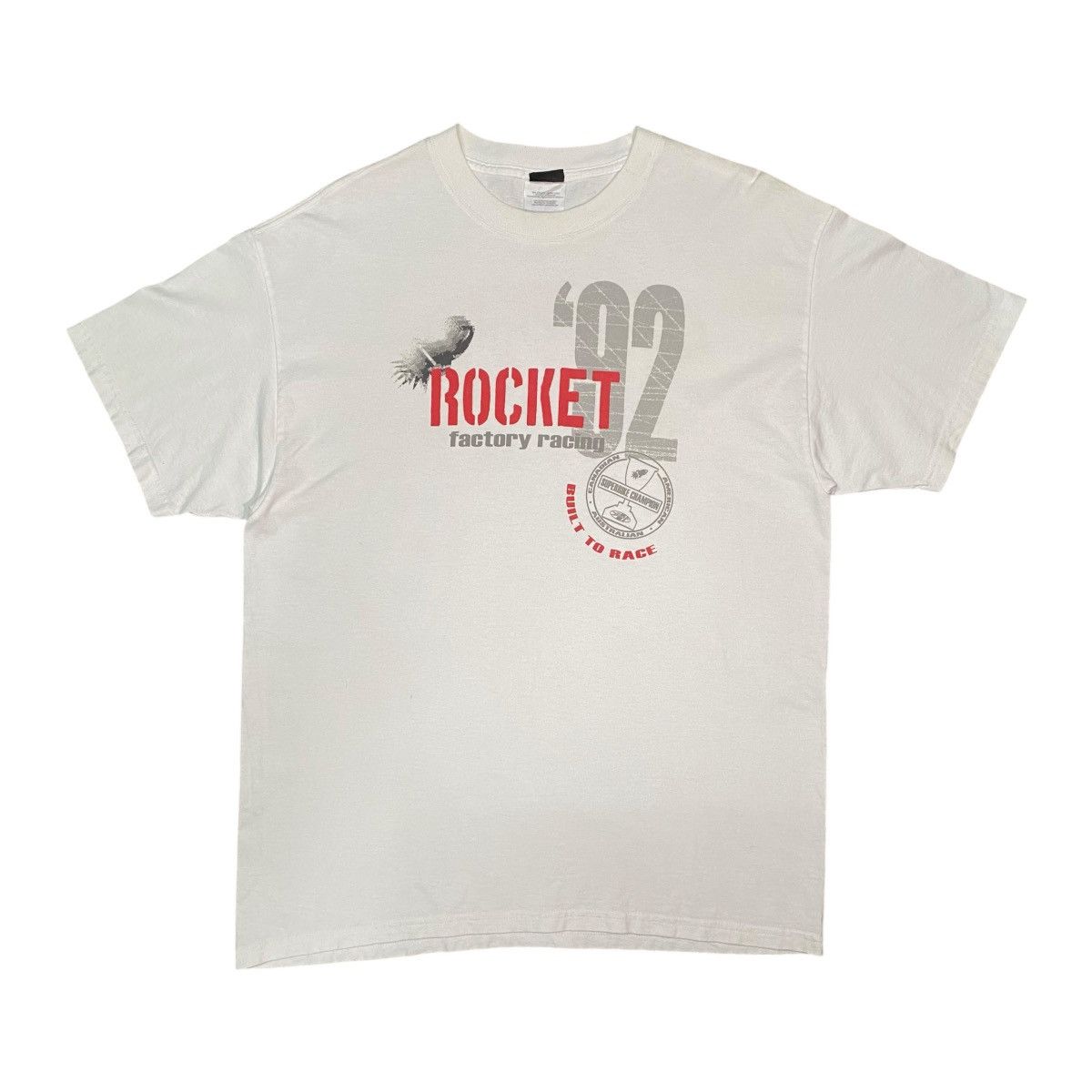Joe Rocket × Vintage Vintage Joe Rocket Factory Racing Superbike Champion T Shirt Size US L / EU 52-54 / 3 - 1 Thumbnail