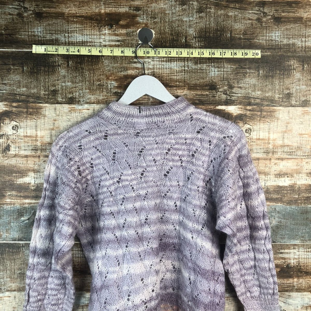 Homespun Knitwear × Japanese Brand Japanese Brand vintage Purple Knitwear #A2277 Size S / US 4 / IT 40 - 11 Thumbnail
