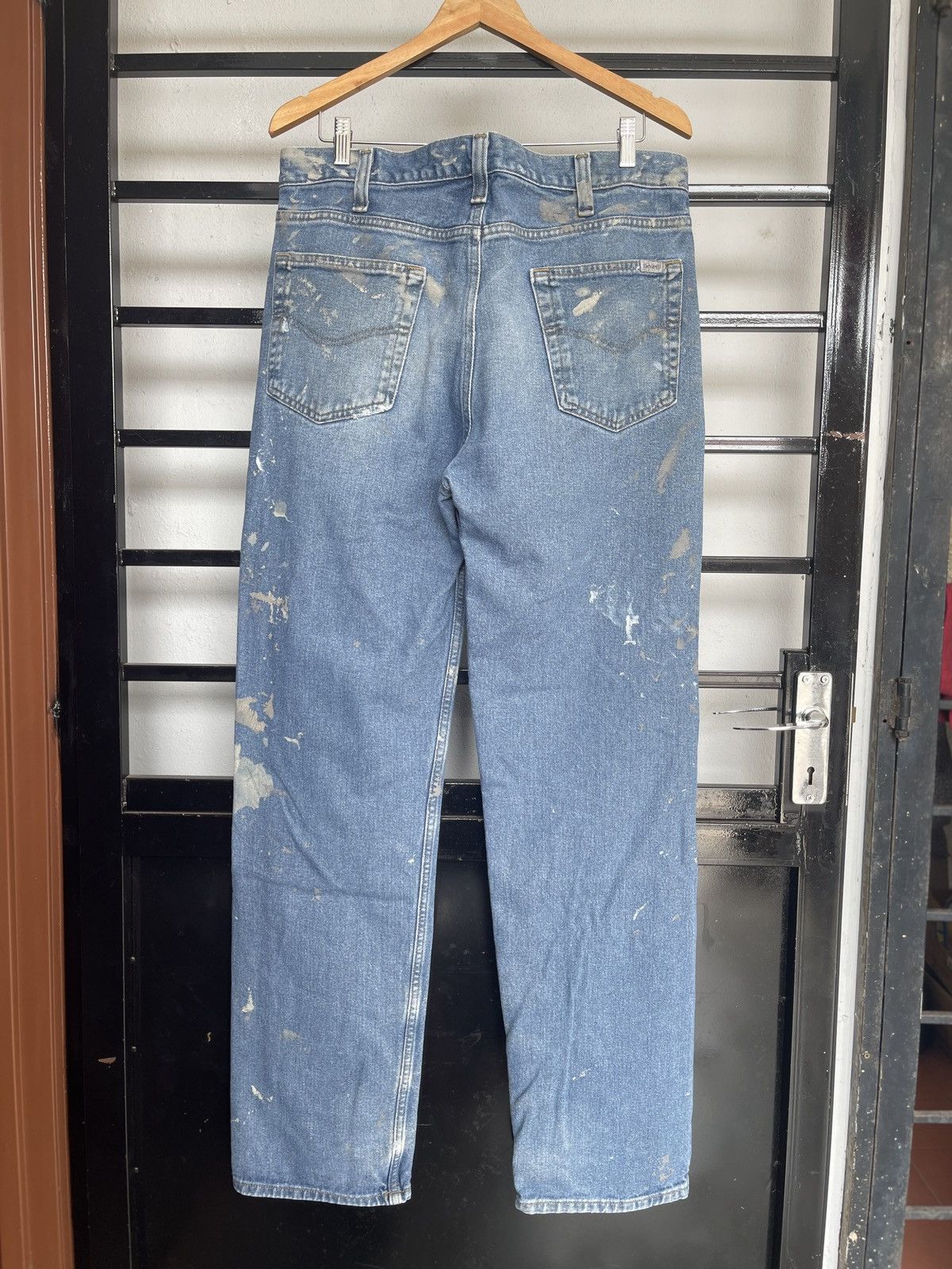 Carhartt Distressed Paint Stains Carhatt Relaxed Fit Denim Size US 34 / EU 50 - 2 Thumbnail