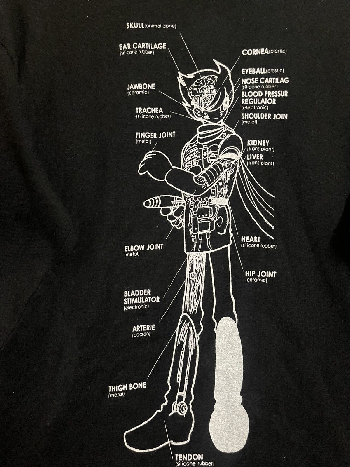 Anime Vintage Astro Boy T shirt Tezuka Production L Cyber Punk Size US L / EU 52-54 / 3 - 2 Thumbnail
