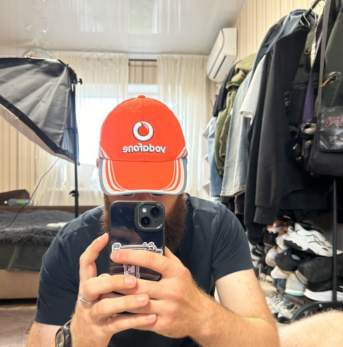 Mercedes-Benz × Vintage Vodafone McLaren Mercedes Cap Size ONE SIZE - 1 Thumbnail