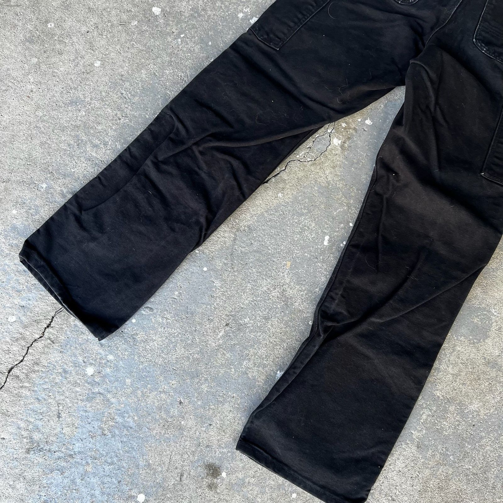 Carhartt × Vintage Carhartt black double knee work wear carpenter pants Size US 26 / EU 42 - 5 Thumbnail