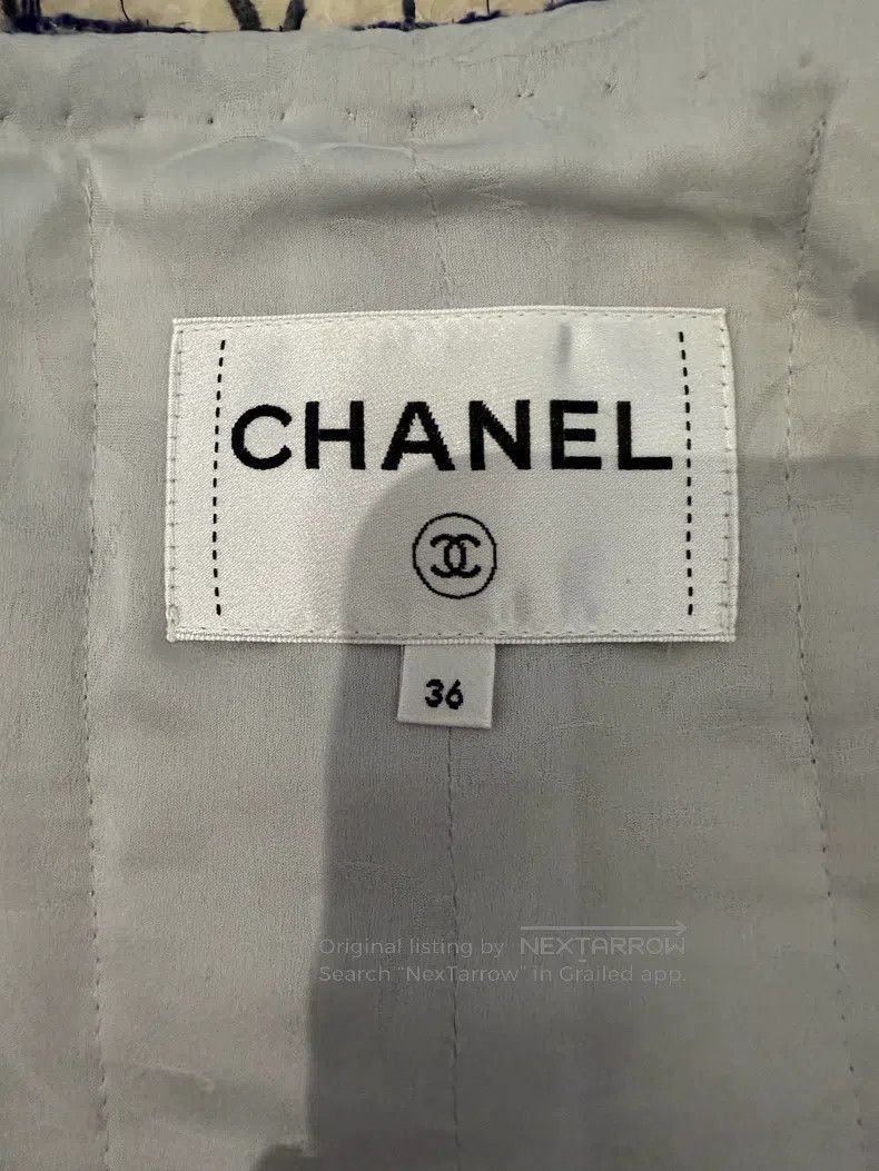 Chanel Chanel Waterfall series blue and white colour block fine g Size XS / US 0-2 / IT 36-38 - 3 Thumbnail