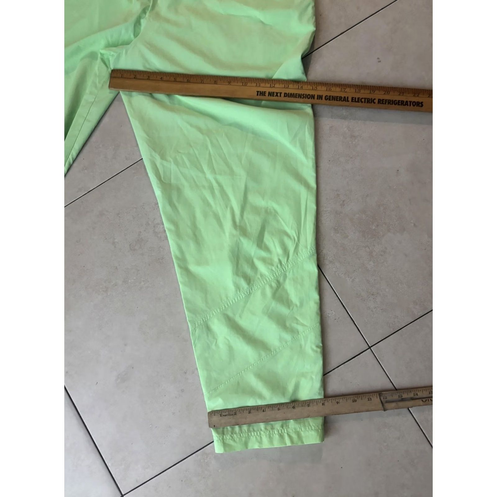 Puma PUMA BMW M Motorsport Pants Mens XL Green Track Golf Pockets Zip Pockets Woven Racing Size US 36 / EU 52 - 8 Thumbnail