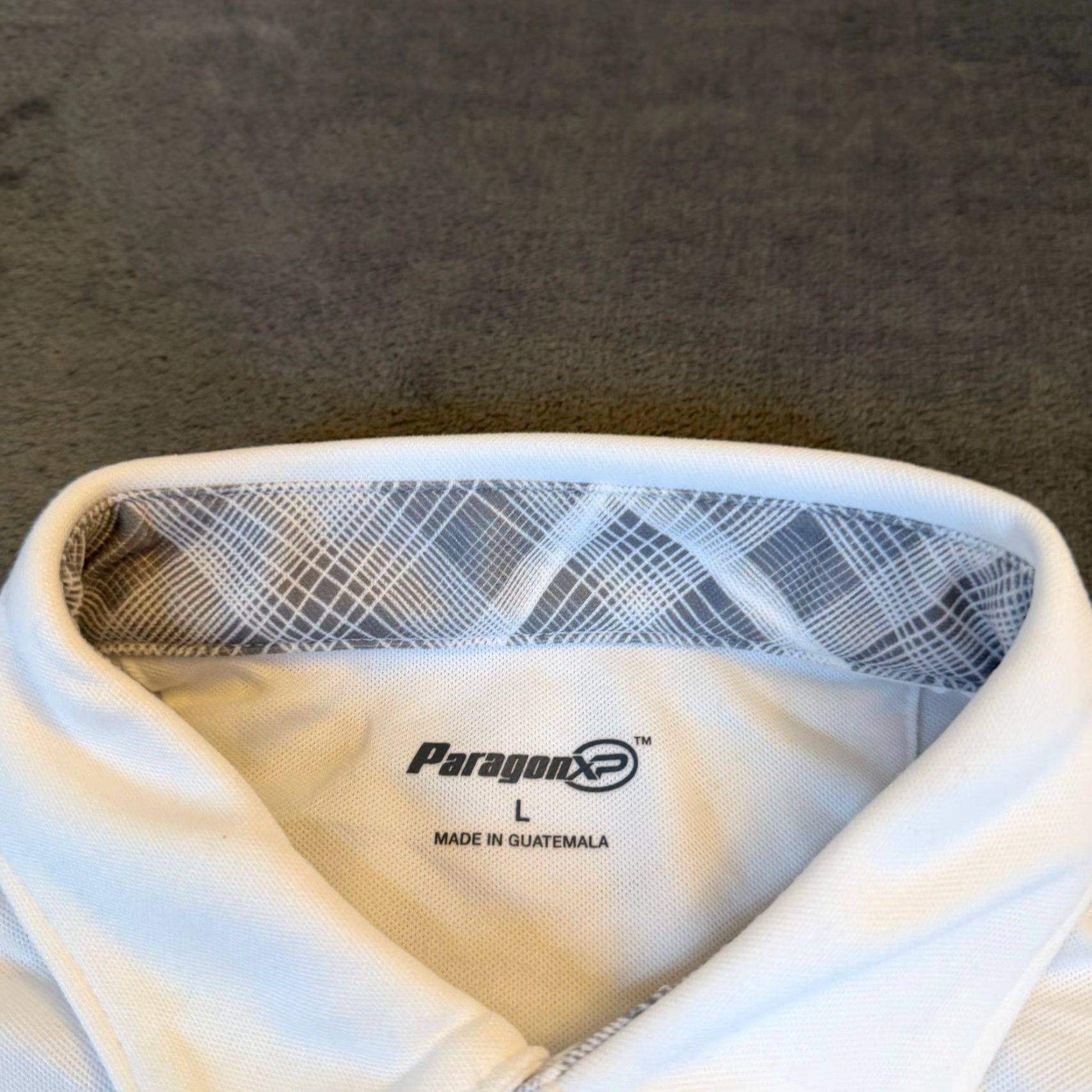 Vintage VINTAGE not applicable; ensure title uses original words only. Paragon XP White Michigan Seniors Golf Polo Shirt UPF 50+ Mens Large NWT Size US L / EU 52-54 / 3 - 3 Thumbnail