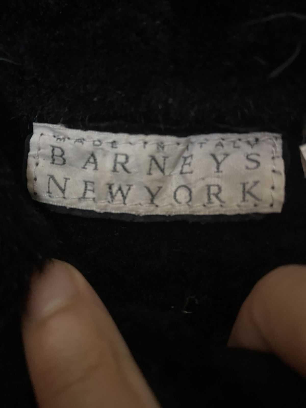 Barneys New York Barneys New York sheepskins black faux-suede jacket Size S / US 4 / IT 40 - 5 Thumbnail