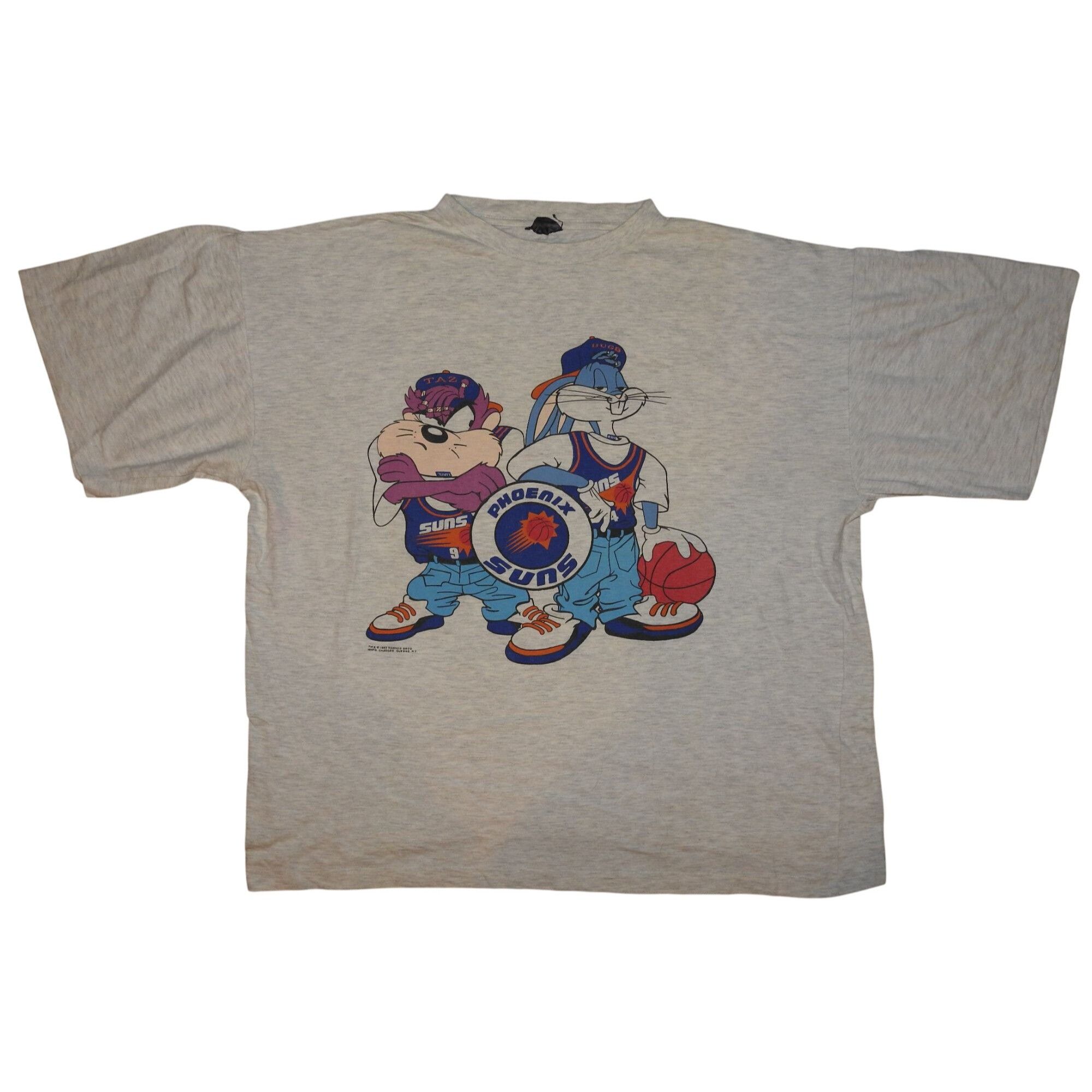 Changes Vintage 1992 Phoenix Suns Looney Tunes Changes Single Stitch Size US XXL / EU 58 / 5 - 1 Thumbnail