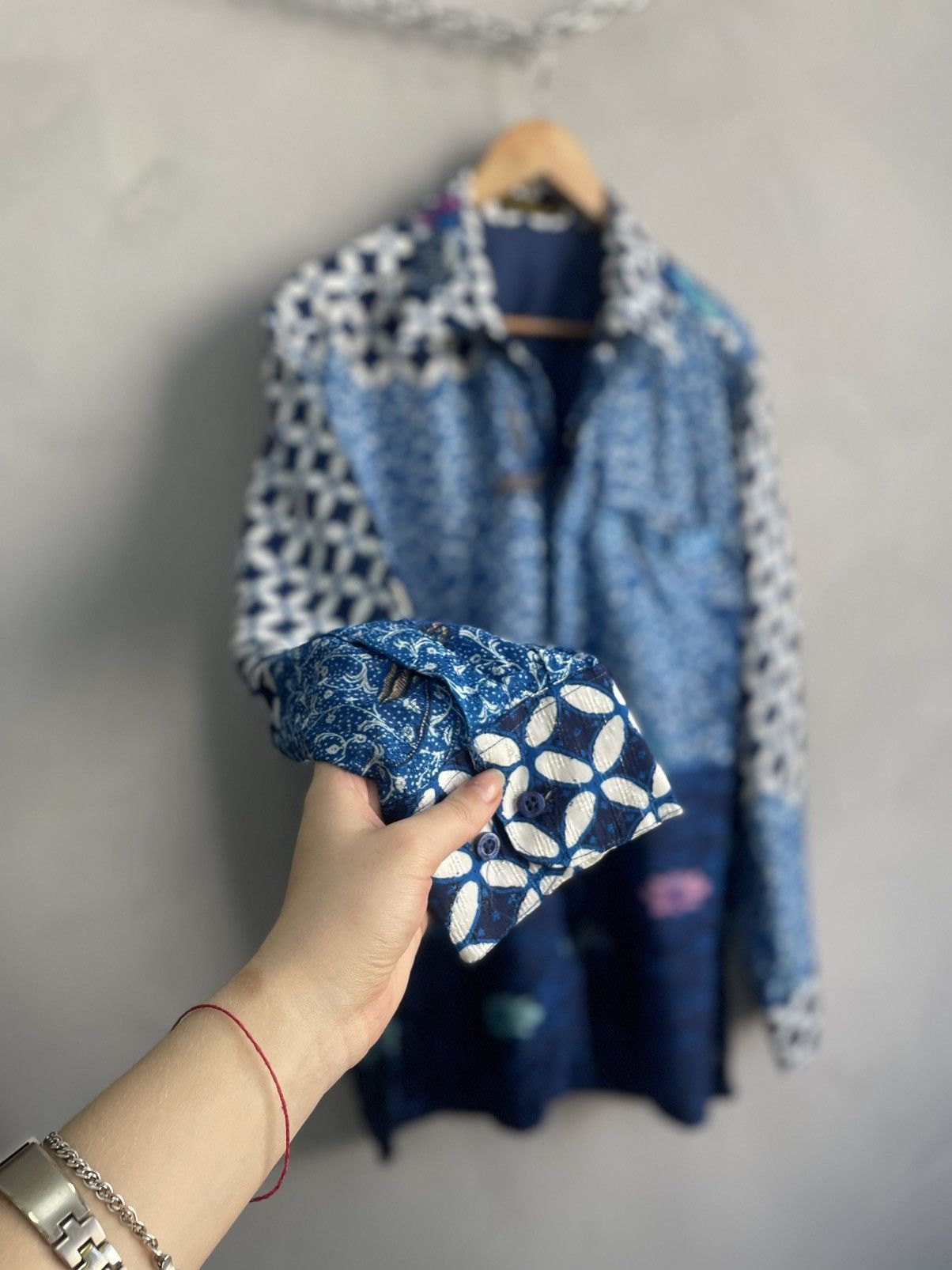 Japanese Brand Rare japanese luxury shirt button up overprint y2k Size US L / EU 52-54 / 3 - 6 Thumbnail