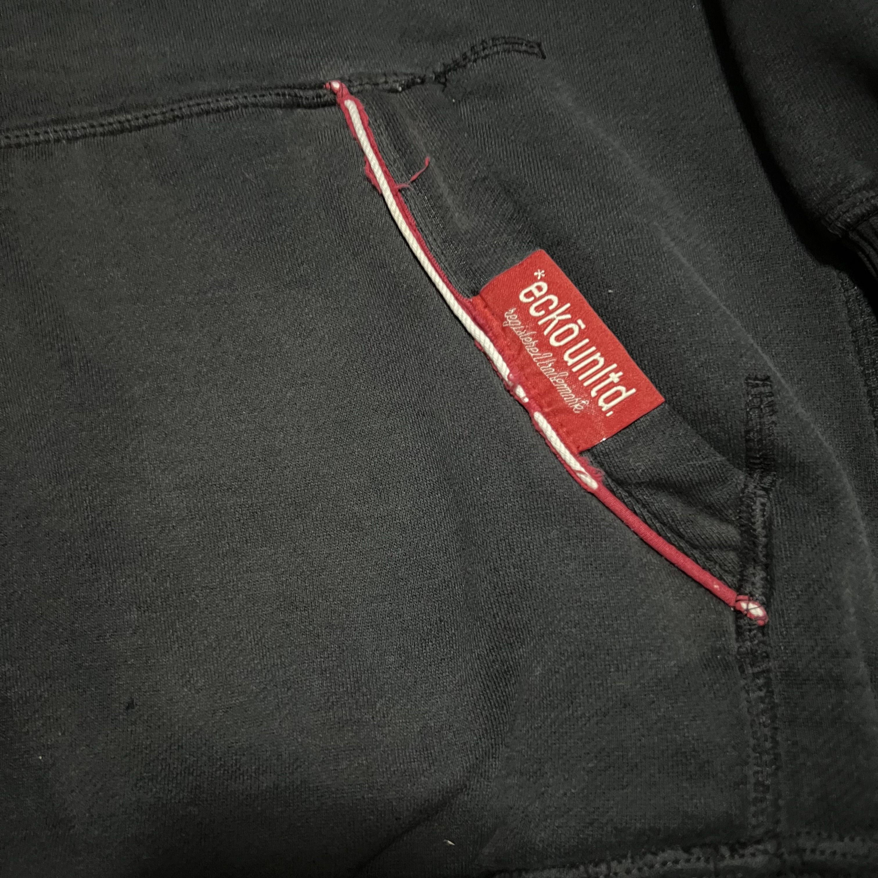 Ecko Unltd. Vintage Ecko Unltd Distressed Spell Out Hoodie Size XL Y2K Size US XL / EU 56 / 4 - 8 Thumbnail