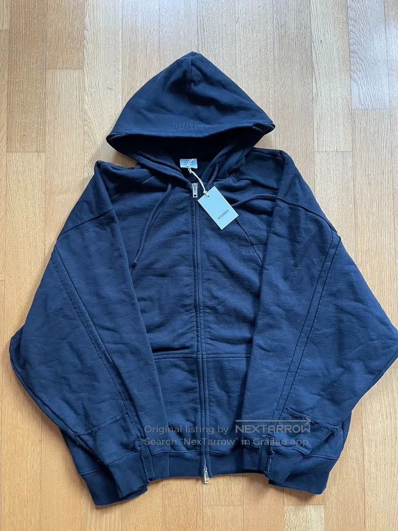 Vetements Vetements Zip Up Sweatshirt Size US XS / EU 42 / 0 - 1 Thumbnail