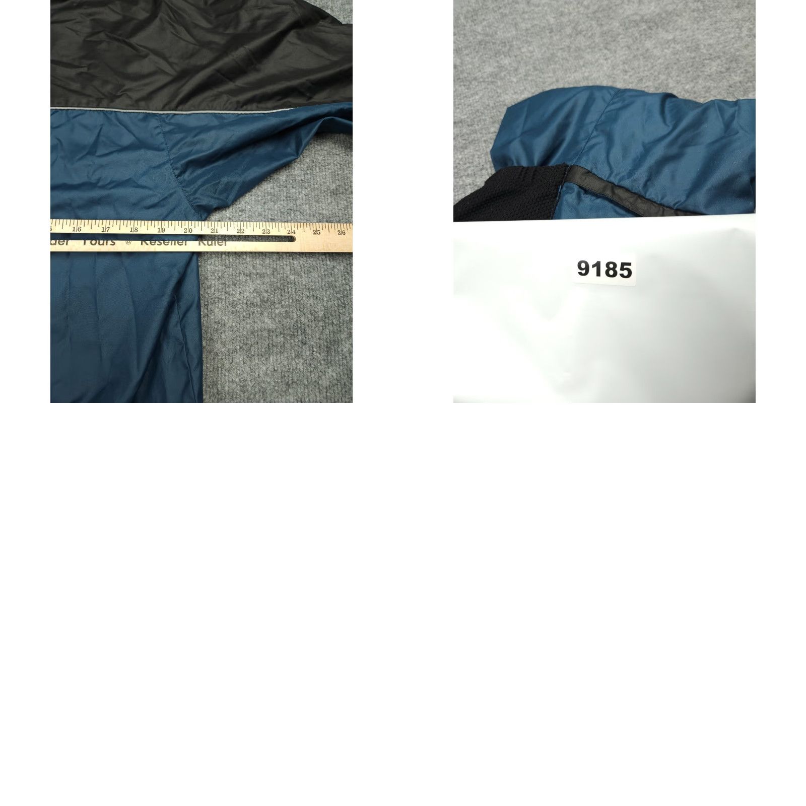 The North Face VINTAGE The North Face Windbreaker Jacket Men's Medium Blue Black Polyester Full Zip Size US M / EU 48-50 / 2 - 8 Thumbnail