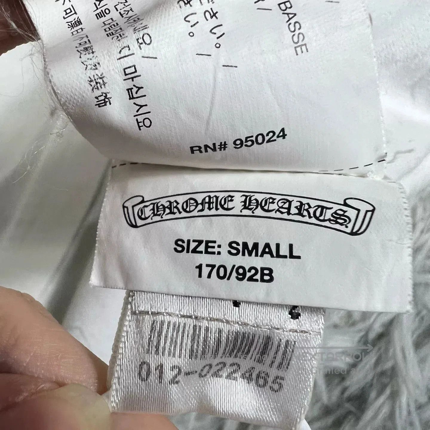 Chrome Hearts Chrome Hearts White Long Sleeve Shirt. Size US S / EU 44-46 / 1 - 4 Thumbnail