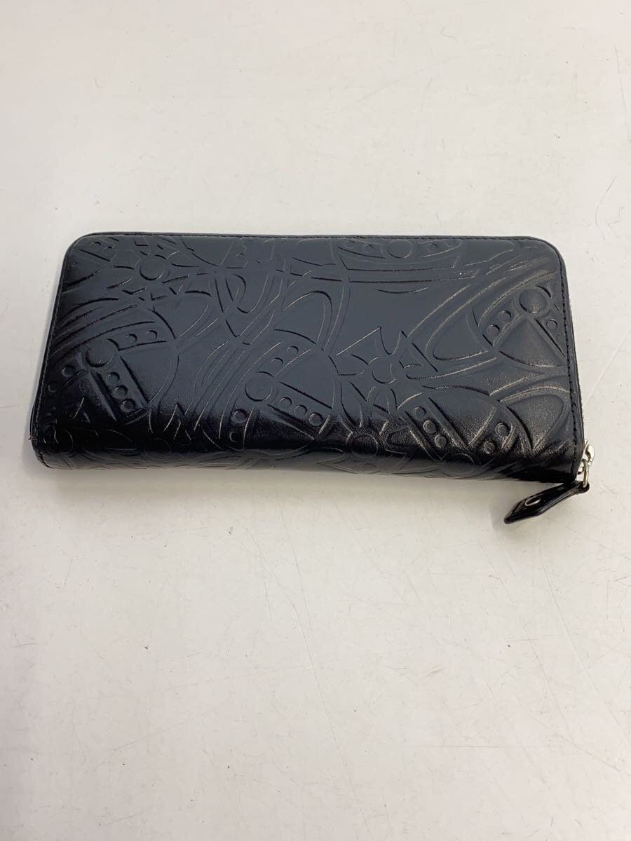Vivienne Westwood Vivienne Westwood Round Zipper Lthr Long Wallet Black Size ONE SIZE - 2 Thumbnail