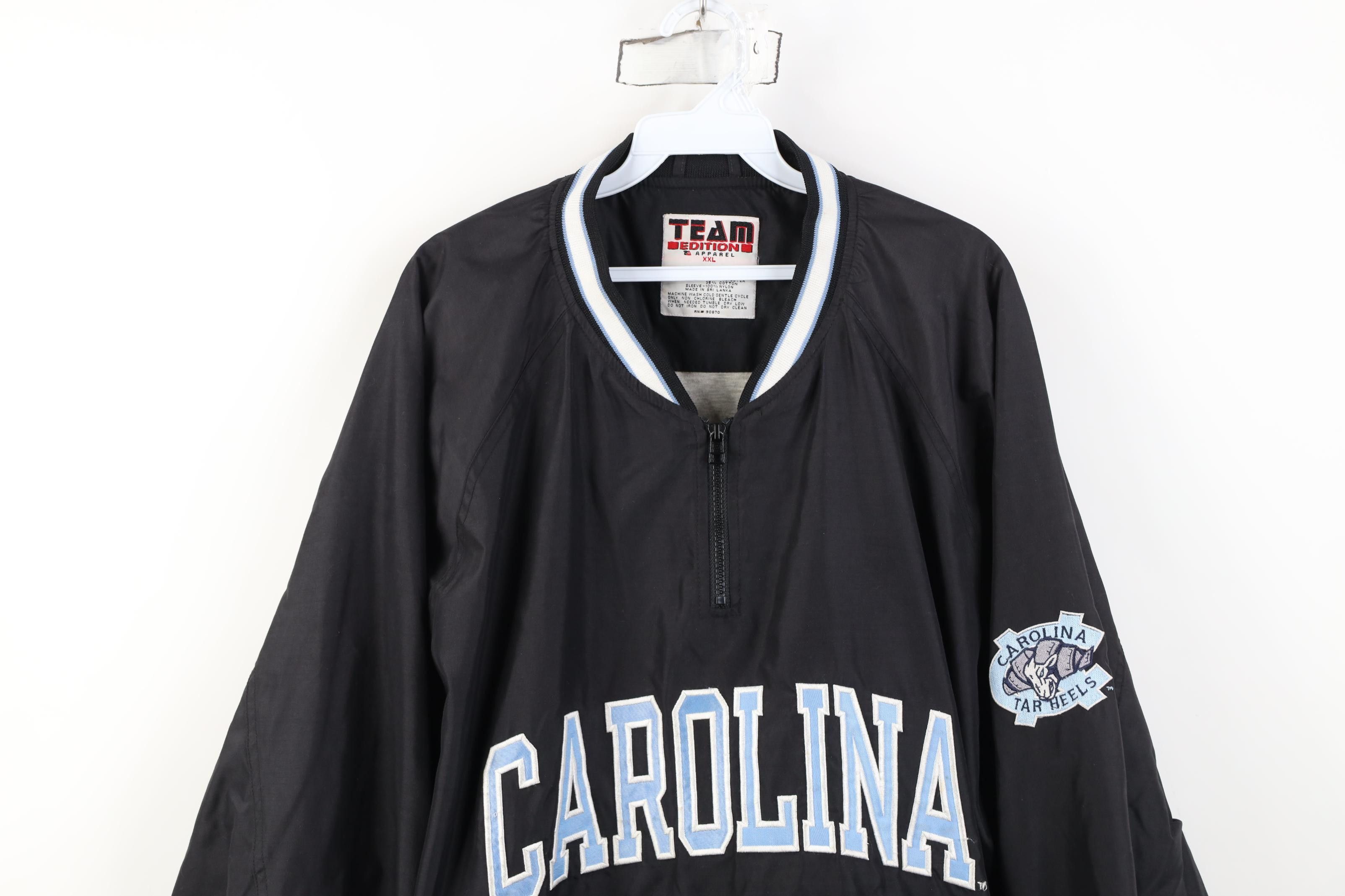 Vintage Vintage 90s University of North Carolina Windbreaker Jacket Size US XXL / EU 58 / 5 - 2 Thumbnail